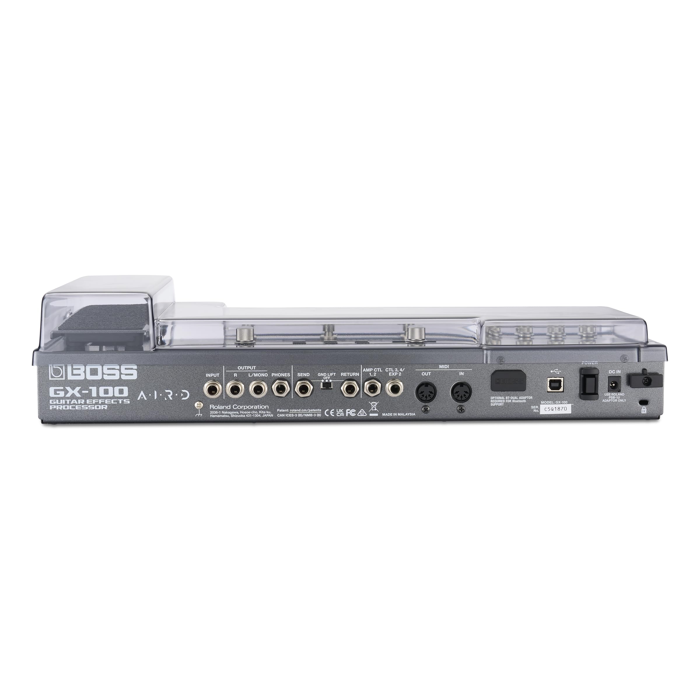 Decksaver Boss GX-100 Cover - Coperchio per tastiere