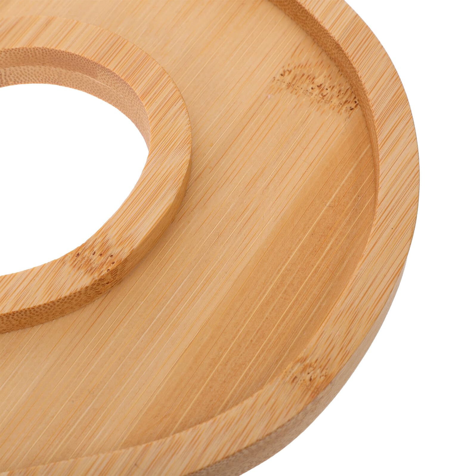 Toyvian 4piezas Bandeja de Madera para Aperitivos de Caja Rellenable para Fiestas Snacks Decoración de Navidad y Graduación Bandejas de Madera para Servir