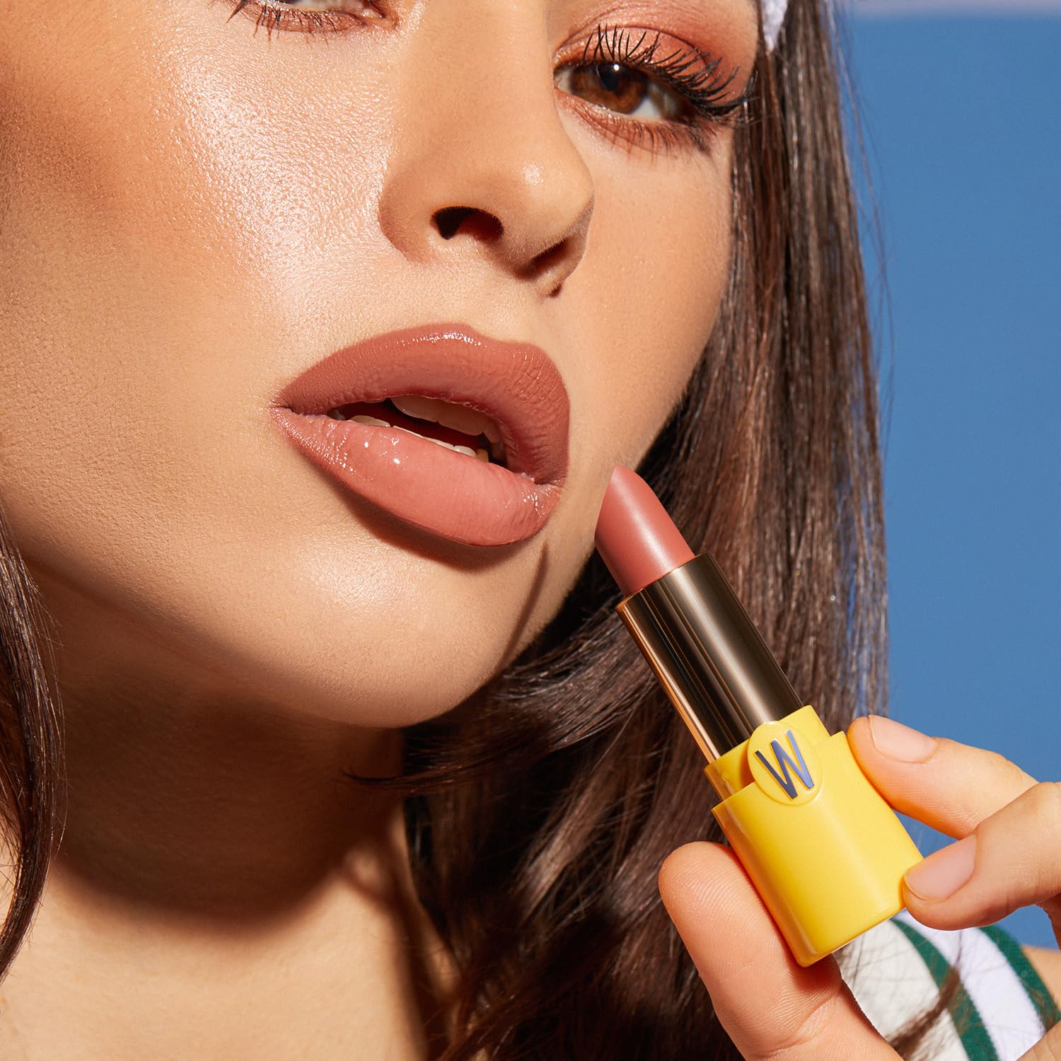 WYCON cosmetics LIP BALM 50 SPF - Balsamo Labbra Protezione Solare con Vitamina E e Burro Karitè leggermente colorato