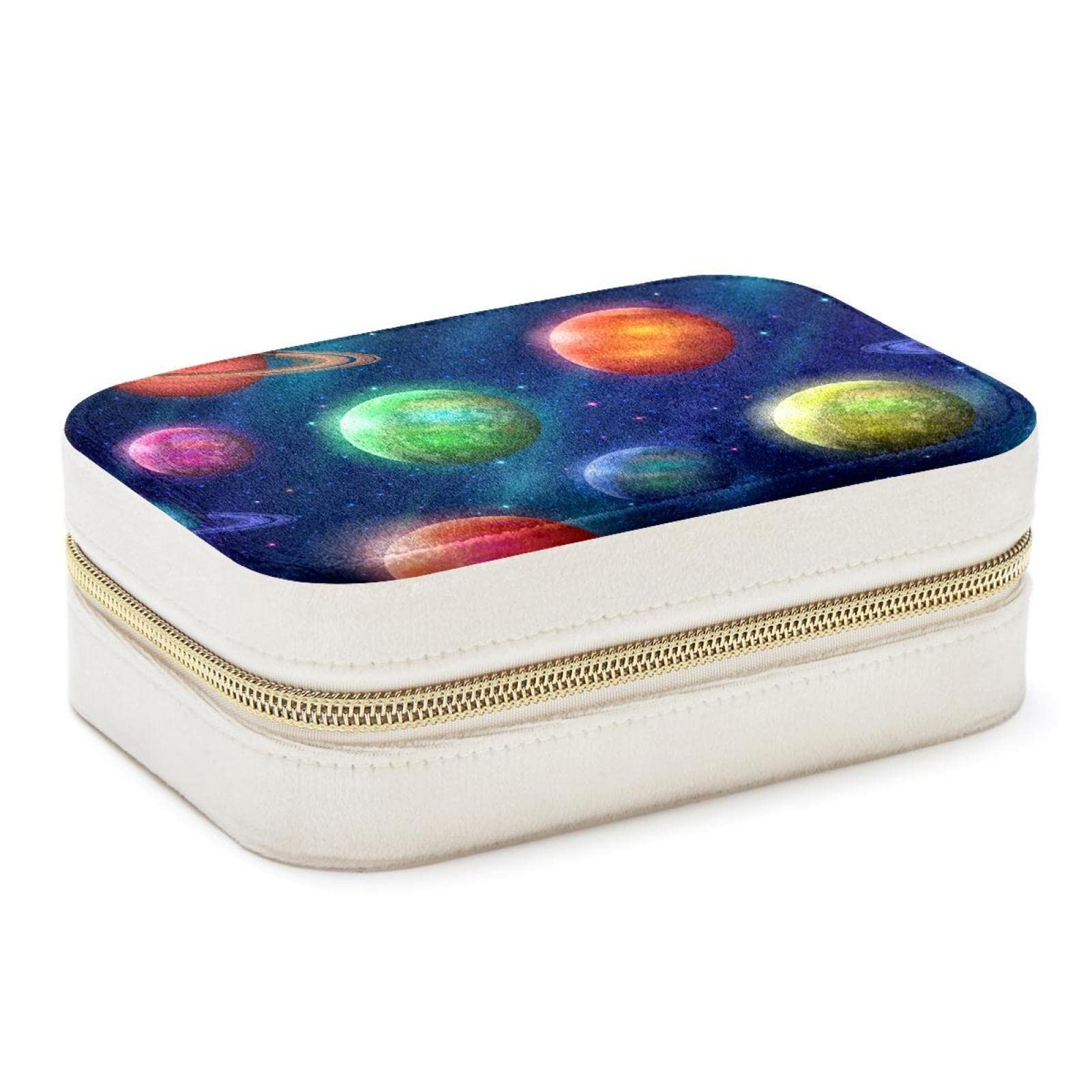 Boîte à bijoux voyage céleste pour ranger vos bagues en vacances