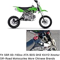 Vista 5 de GREHUA Cubierta de Tapa de Gasolina para Dirt Bike con Tubo de Ventilación Compatible con 50cc 70cc 90cc 110cc 125cc SSR110 SSR125 Taotao DB10 DB14