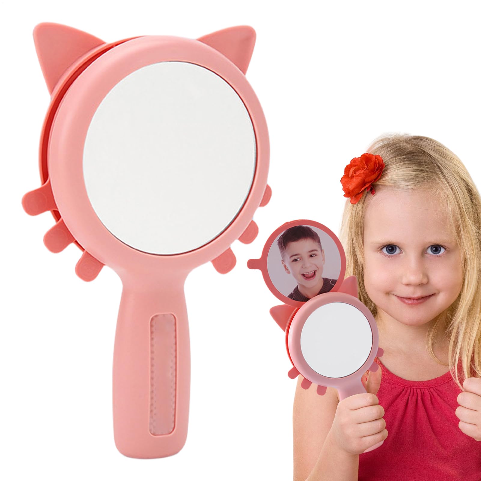 Miroir d'apprentissage émotionnel portable idéal au salon ou en classe maternelle