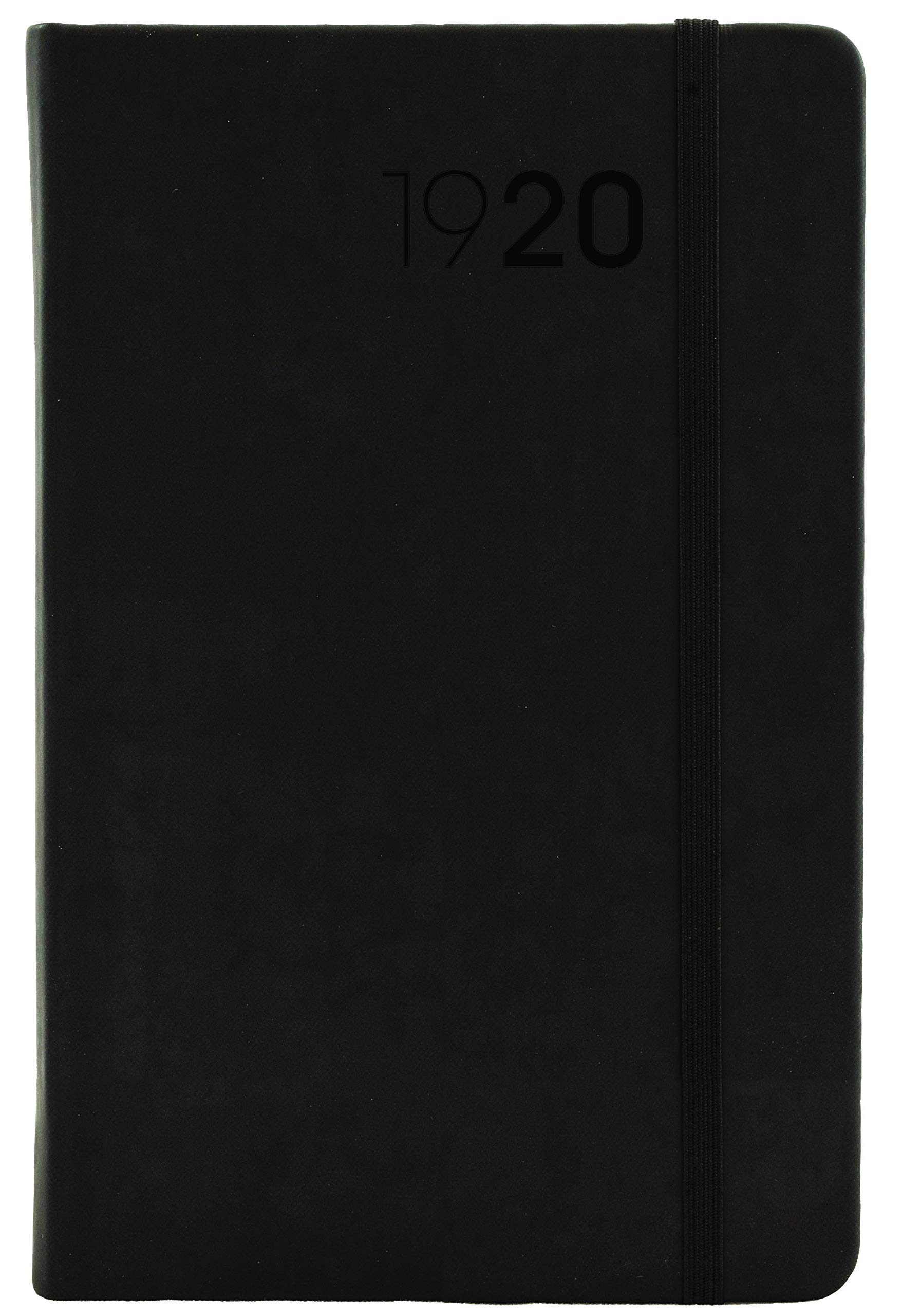 Collins A6 Legacy Slim Week to View 2019-2020 Diary - Black