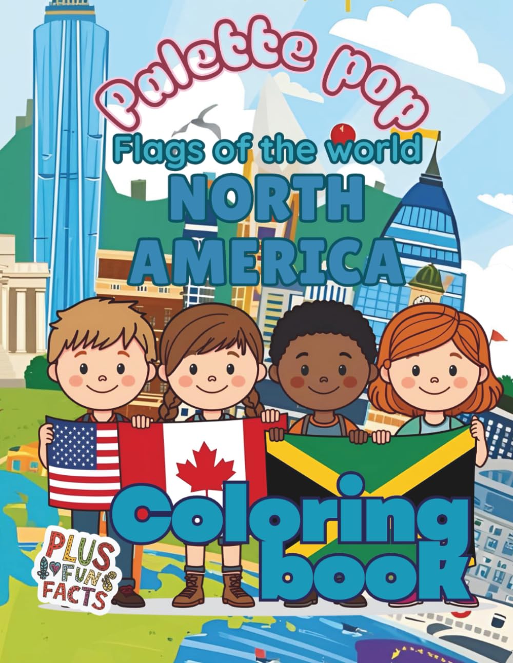 Flags of the World: North America Coloring Book