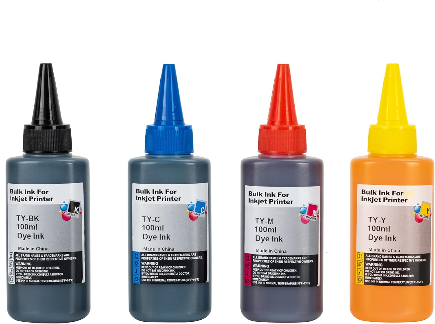 Octopus Fluids 4x 250ml Printer Ink Compatible For HP 934, 935 - View #2