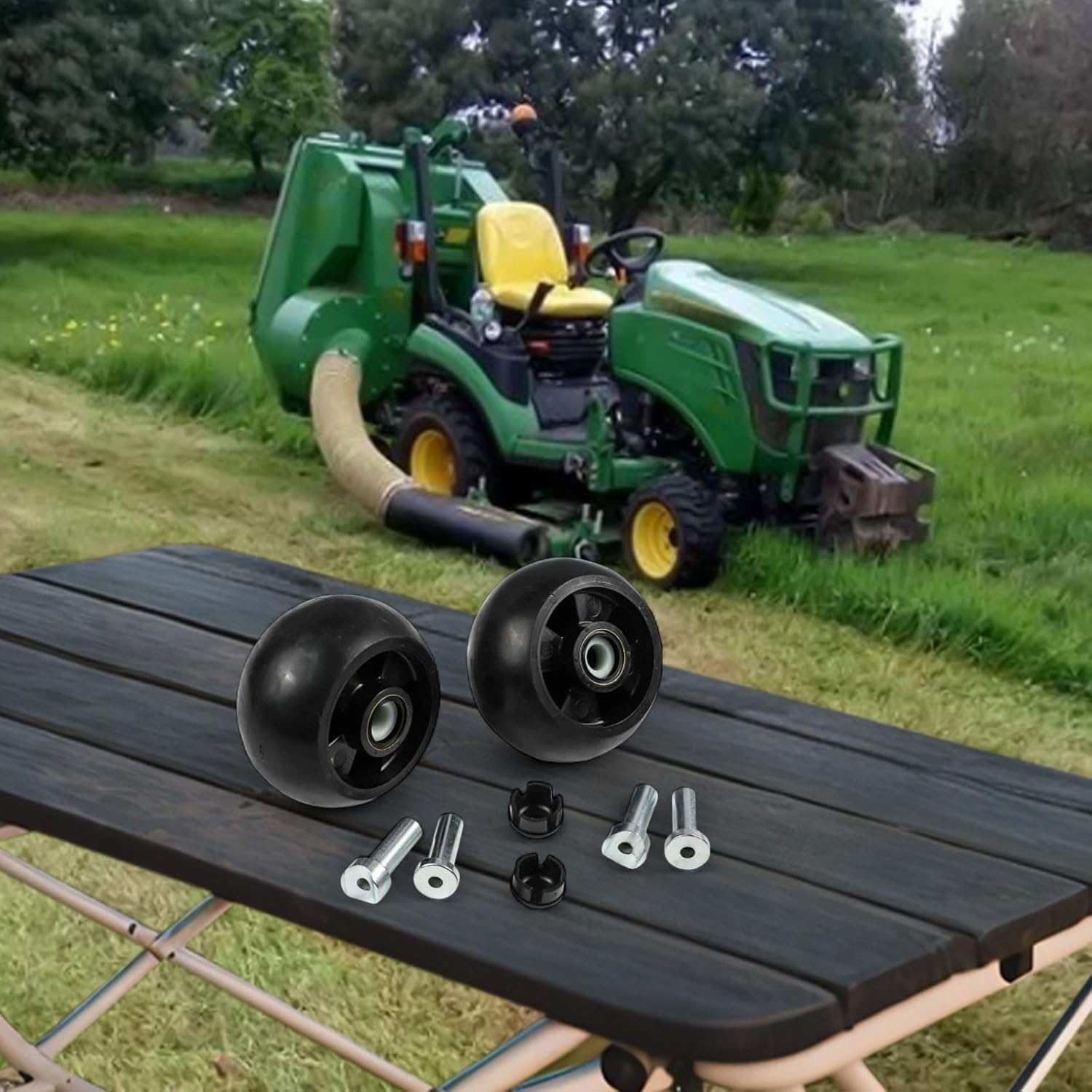Lightweight AM125172 Plastic Measuring Wheel Kit Compatible with AM124706 and 210 300 Compact for Portability (2PCS)