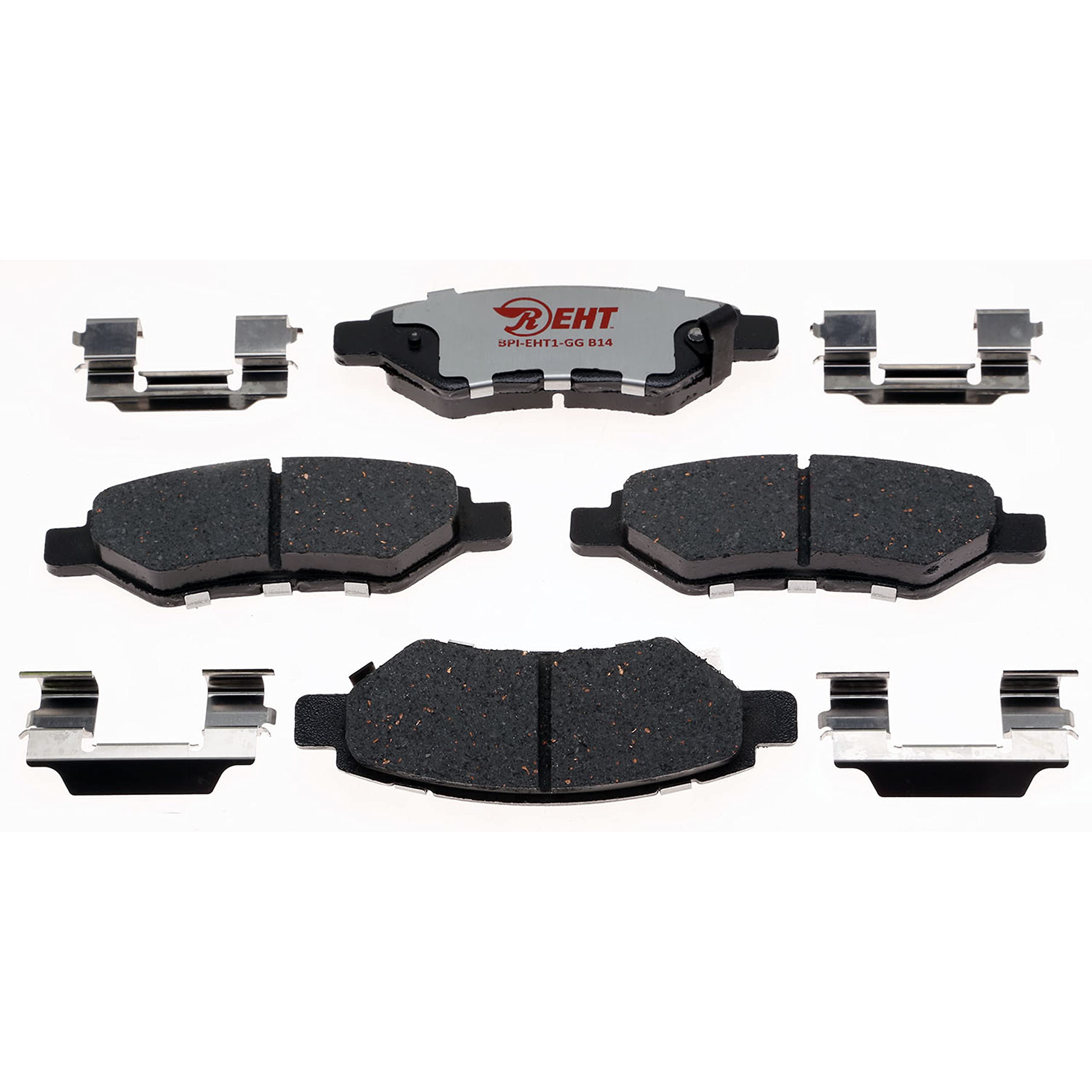 Raybestos Premium Raybestos Element3 EHT™ Replacement Rear Brake Pad Set for Select Cadillac CTS/SRX, Chevrolet Camaro and Saab 9-4X Models Years (EHT1337H)