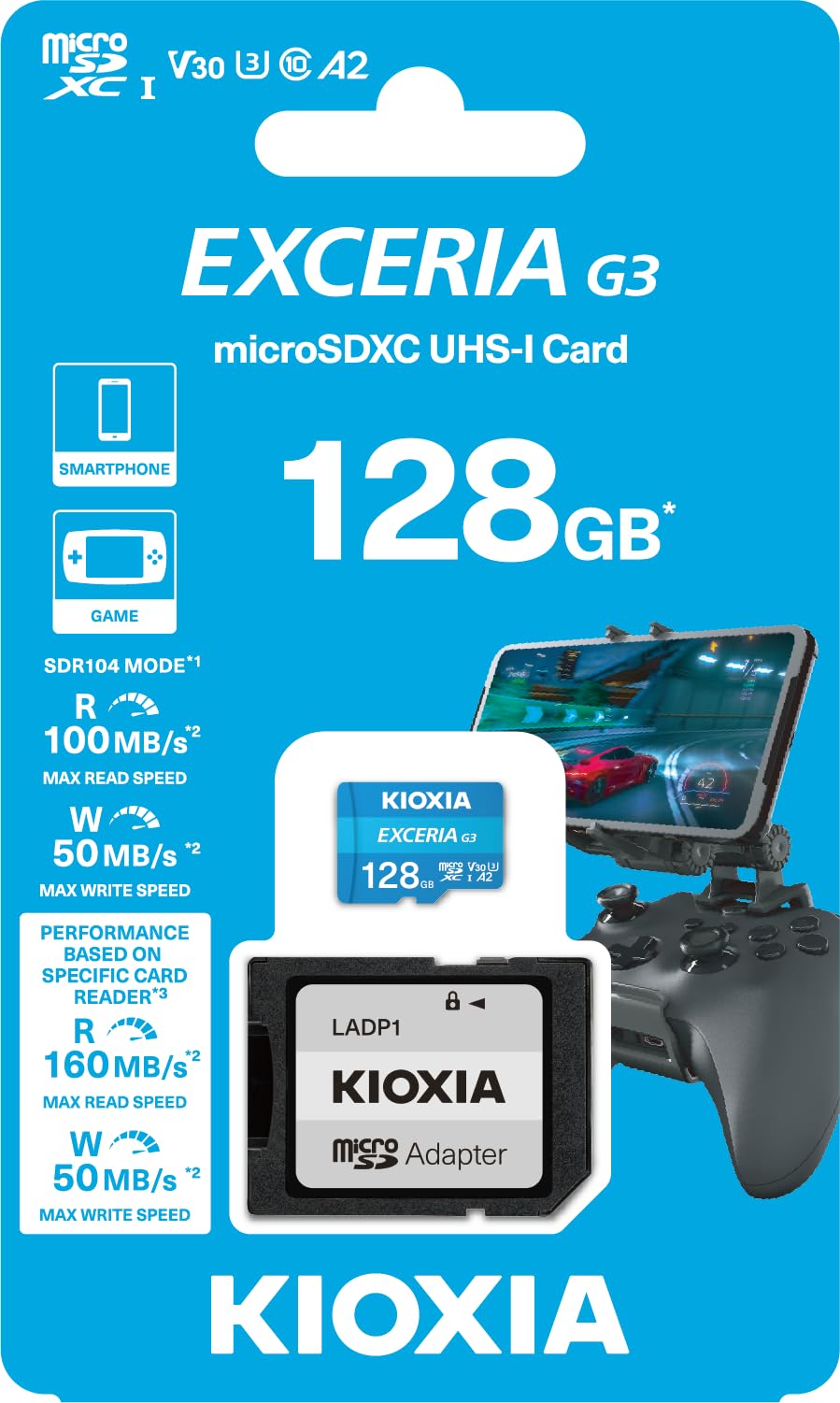 Amazon | キオクシア KIOXIA microSDカード 128GB microSDXC EXCERIA