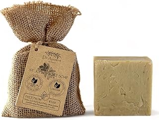 Dr.Ancient Organic Soap Bars Handcrafted the Traditional Way, Natural Chemical-Free, Vegan, Kantaron St. John’s Wort Soap Bar for Face Wash, Body Wash, Hand Cleansing and Skin Care