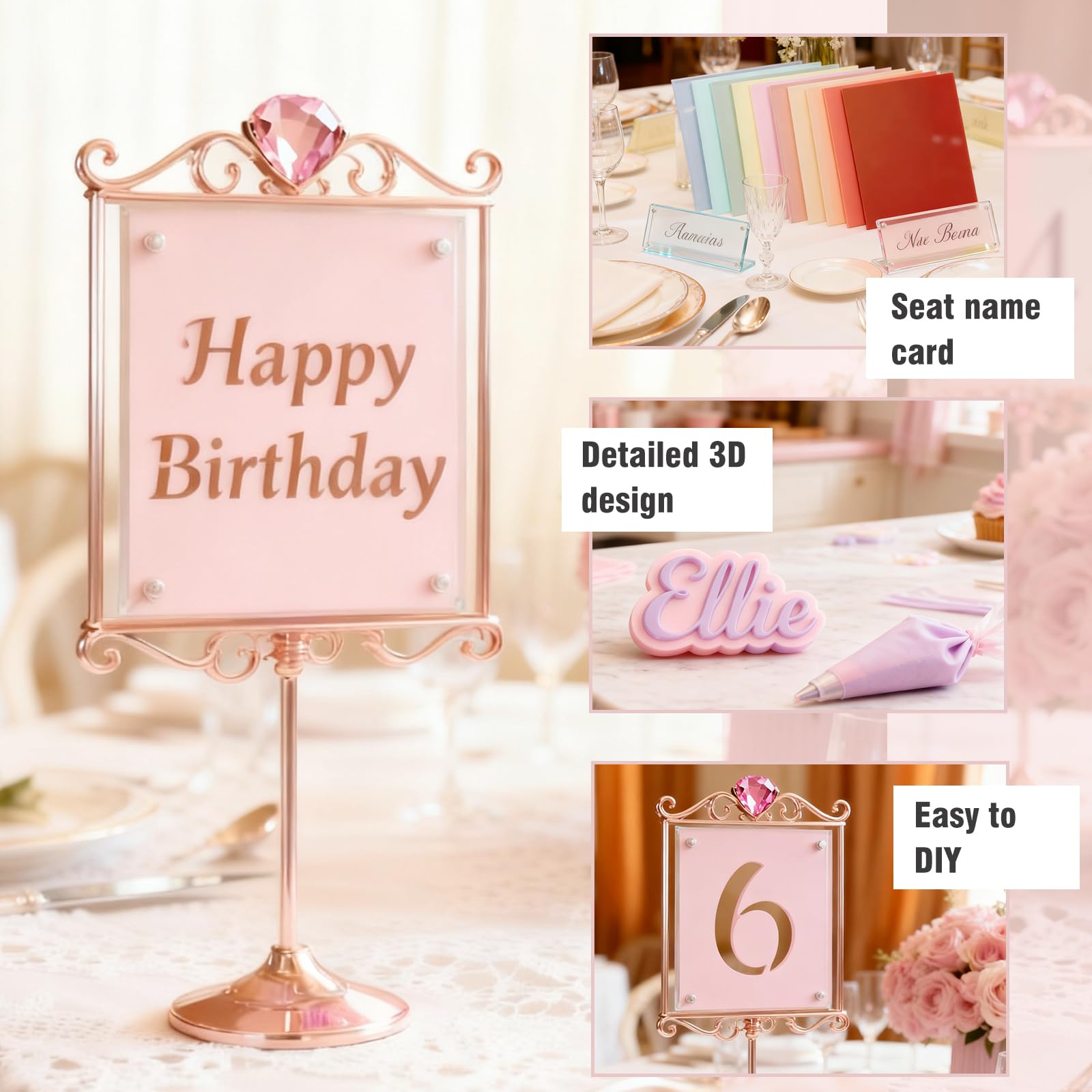 Pastel Acrylic Sheets - Laser Cutting & DIY -3 Pastel Acrylic Sheets - Laser Cutting & DIY -3
