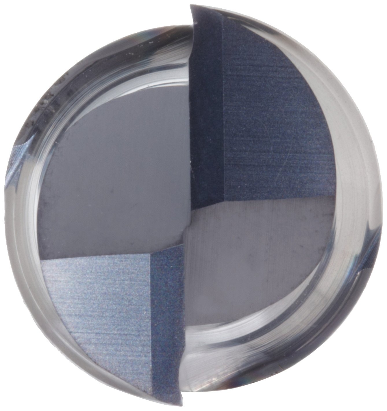 YG-1 E5022 Carbide Square Nose End Mill, Double End, TIALN Multilayer Finish, 30 Deg Helix, 2 Flutes, 2.5" Overall Length, 0.21875" Cutting Diameter, 0.25" Shank Diameter