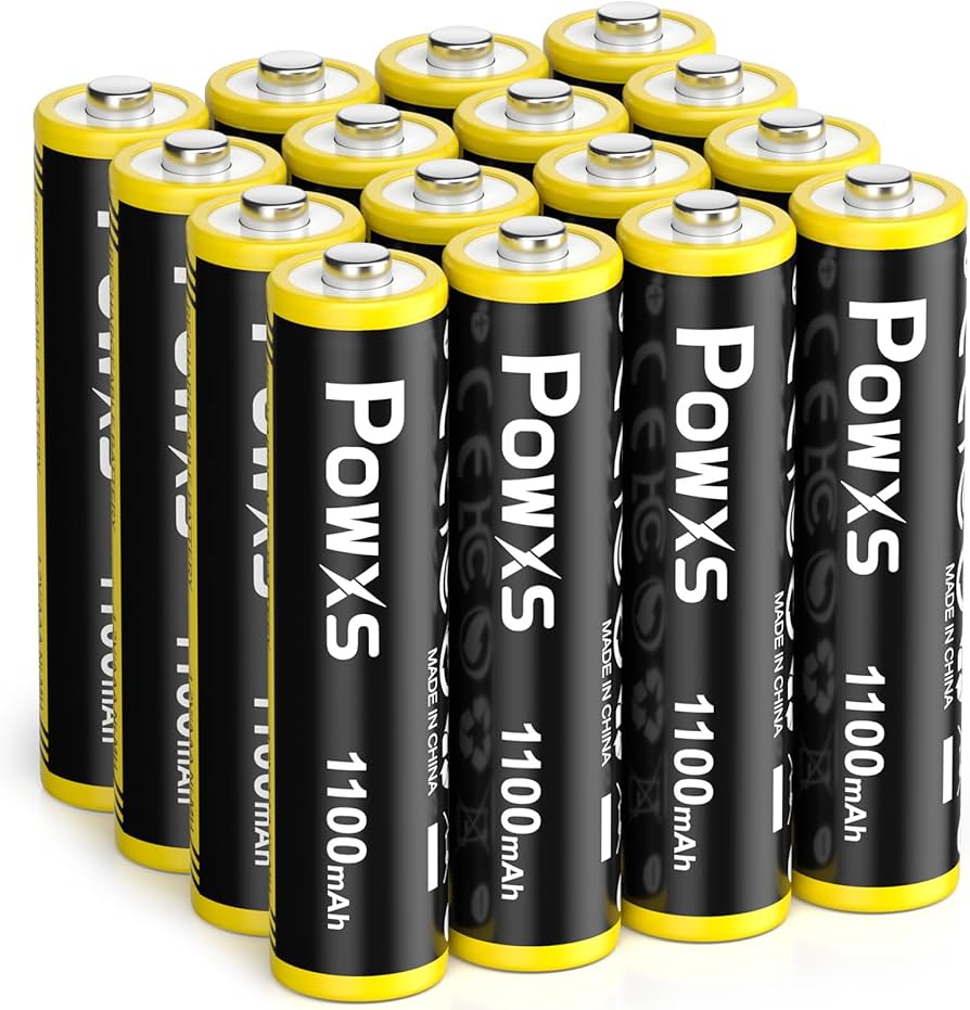 Amazon | POWXS 単4電池 充電式 ニッケル水素 単四電池 高容量1100mAh