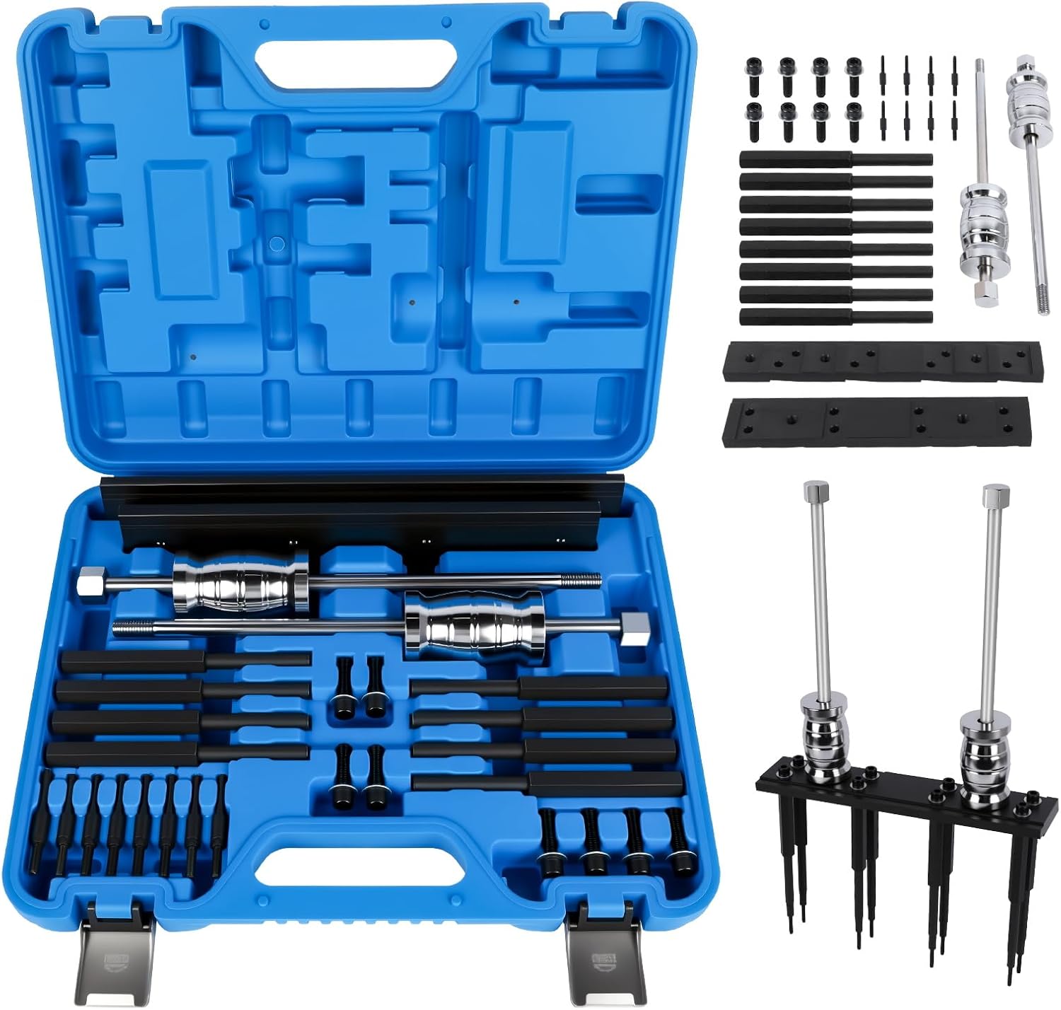 Fuel Injector Removal Tool EN-51146 GM-51146 Fuel Injector and Rail Assembly Replacer Master Tool Kit Compatible for GM Opel/Buick/Vauxhall/MG 1.0L 1.4L 1.5T 1.6L Engines OEM EN-51146-100 EN-51146-150
