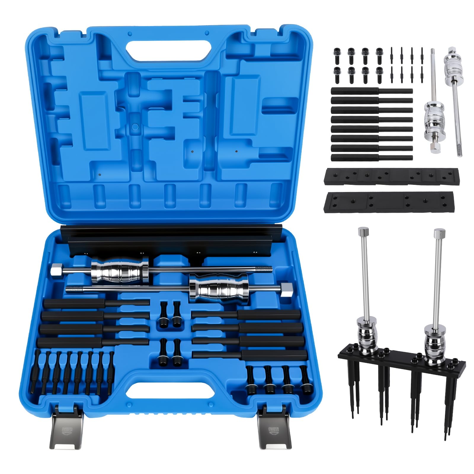 Fuel Injector Removal Tool EN-51146 GM-51146 Fuel Injector and Rail Assembly Replacer Master Tool Kit Compatible for GM Opel/Buick/Vauxhall/MG 1.0L 1.4L 1.5T 1.6L Engines OEM EN-51146-100 EN-51146-150