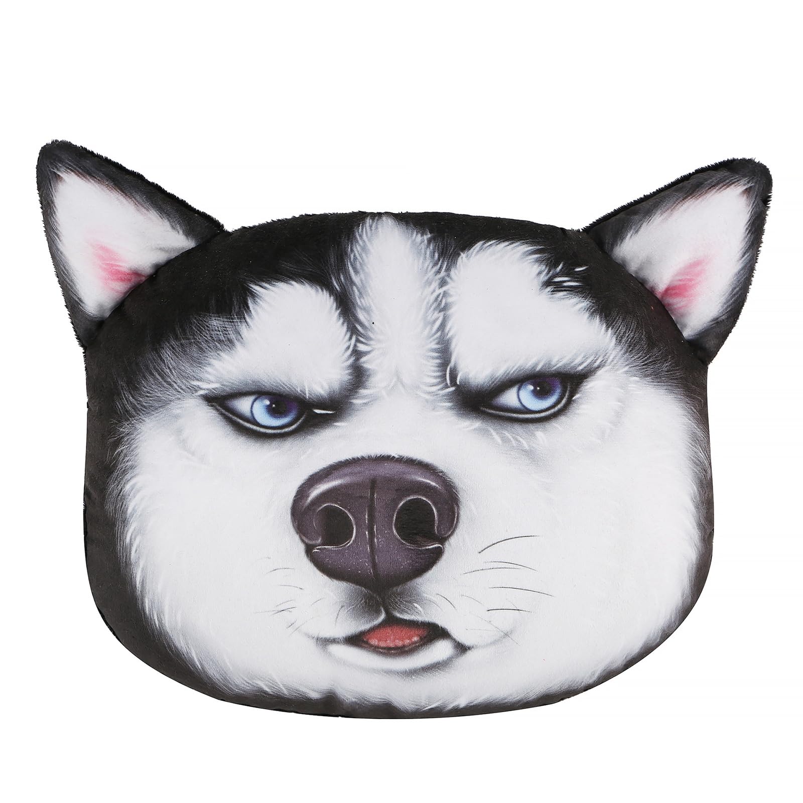 Obotsnoi Head Cushion Cute Dog Neck Pillow Car Headrest Soft Head Rest Cushion Comfortable Pillow Men Women