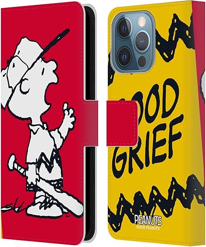 Miniatura 10 de Head Case Designs Officially Licensed Peanuts Snoopy & Charlie Halfs and Laughs Leather Book Wallet Case Cover Compatible with Apple iPhone 15 Pro