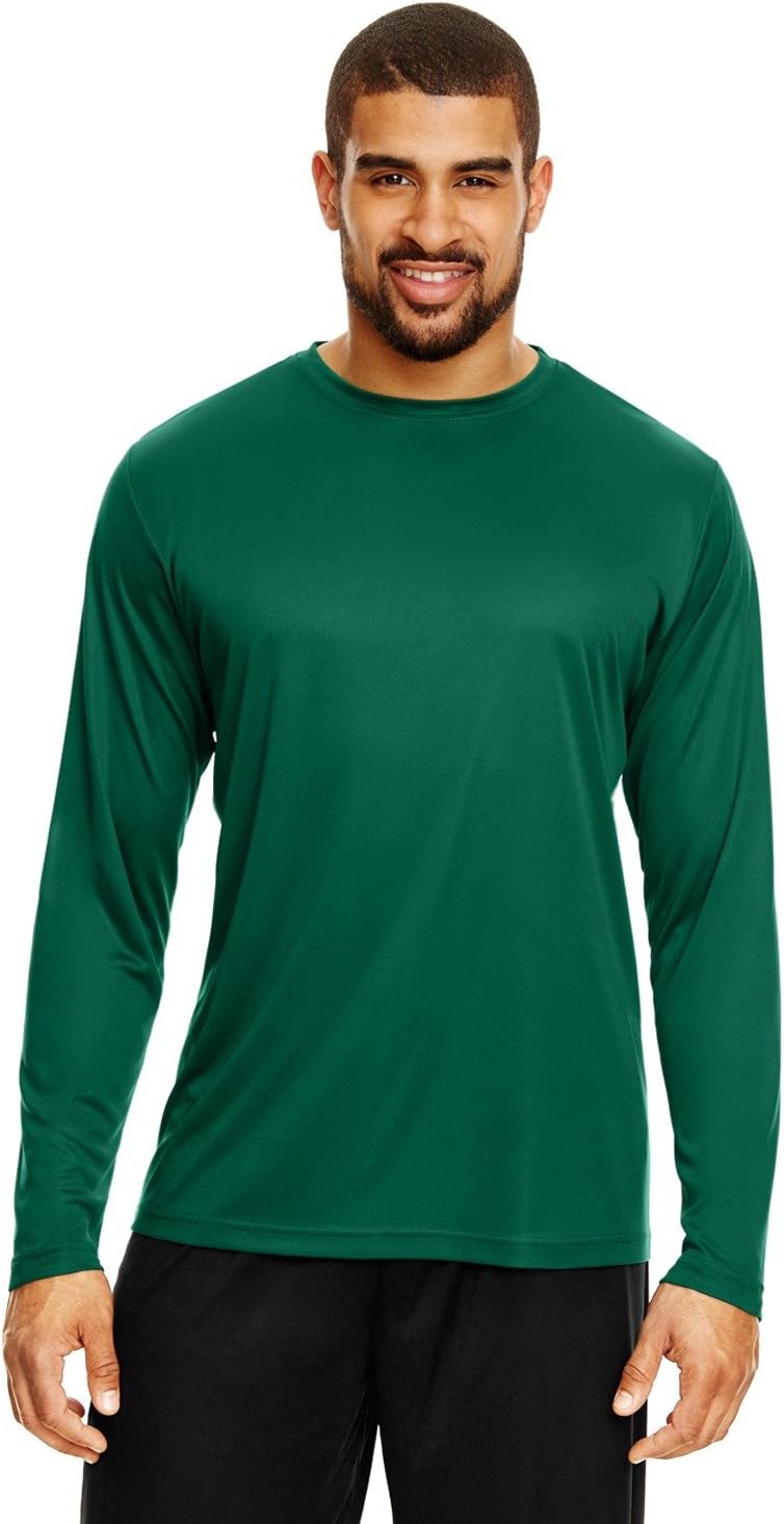 Team 365 Men's Zone Performance Long-Sleeve T-Shirt M SPORT FOREST