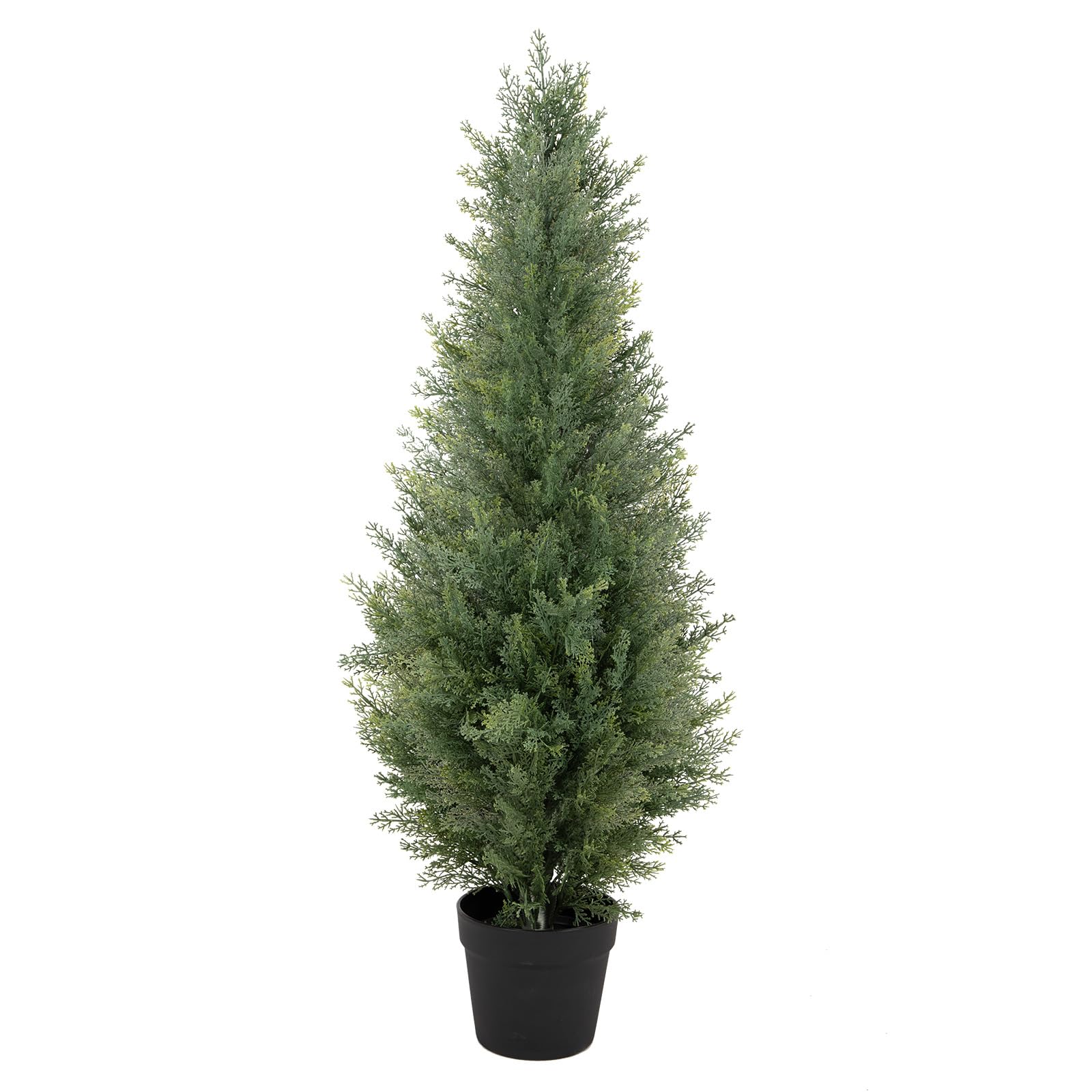 Bellacat 3ft UV Resistant Artificial Cedar Topiary Tree
