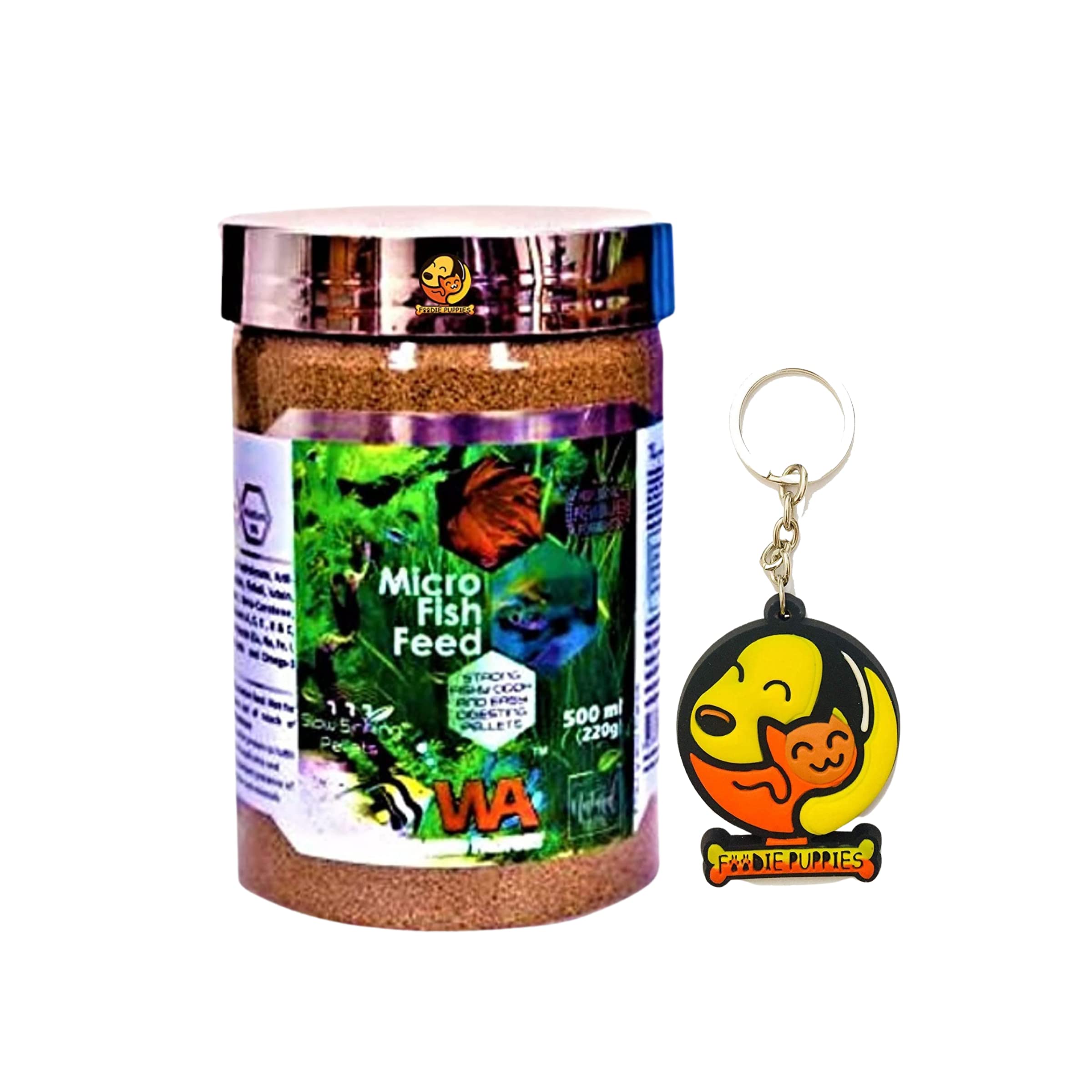 See full amazon price history chart for WA Micro Fish Feed - 220g | Free Key Ring | Strong Fish Odor and Easy Digesting Pellets | Immune | Palatable with Extra Vitamin and Minerals - Sold by Foodie Puppies WA Micro Fish Feed - 220g | Free Key Ring | Strong Fish Odor and Easy Digesting Pellets | Immune | Palatable with Extra Vitamin and Minerals - Sold by Foodie Puppies (B0BFNBZ3QM) Amazon Price History, Amazon Price Tracker