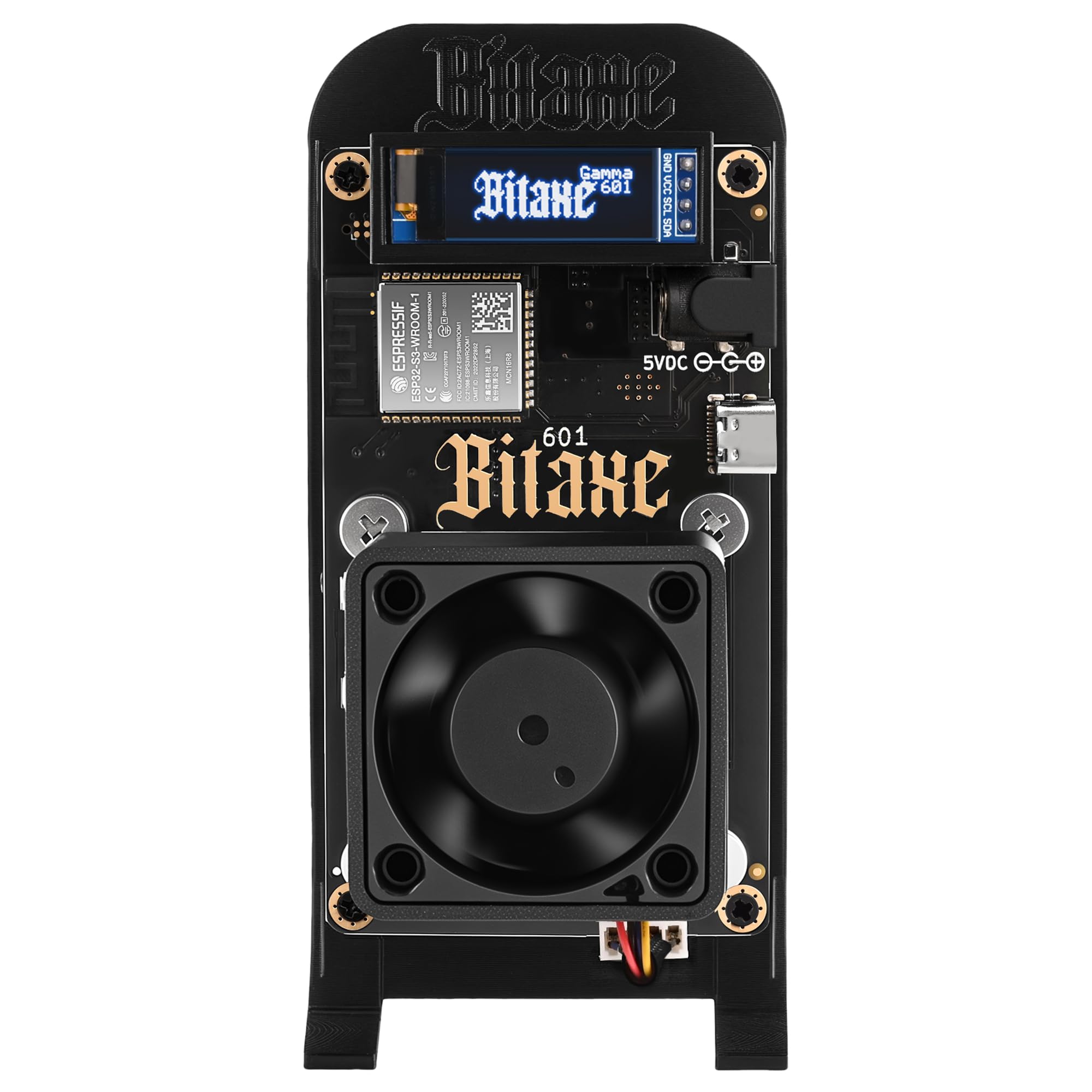 Bitaxe Gamma 601 Bitcoin Miner, 1.2TH/s Hashrate, BM1370 ASIC Chip