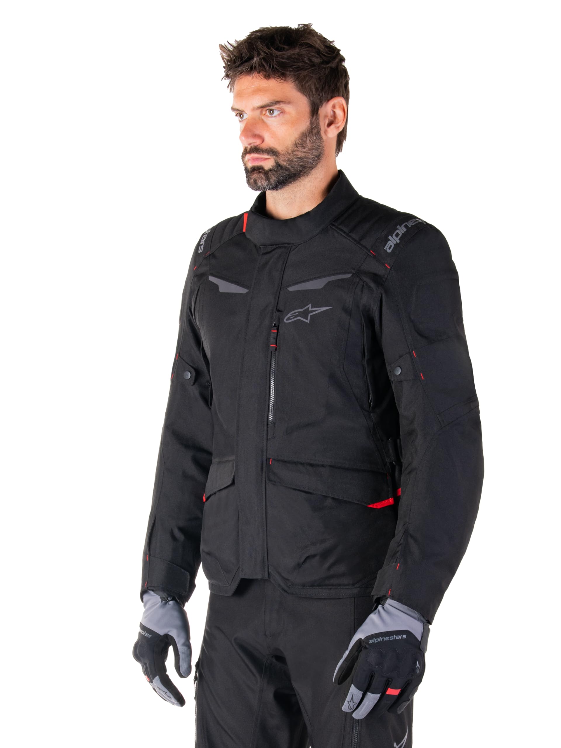 Alpinestars ST-1 impermeabile Giacca tessile moto, nero, M
