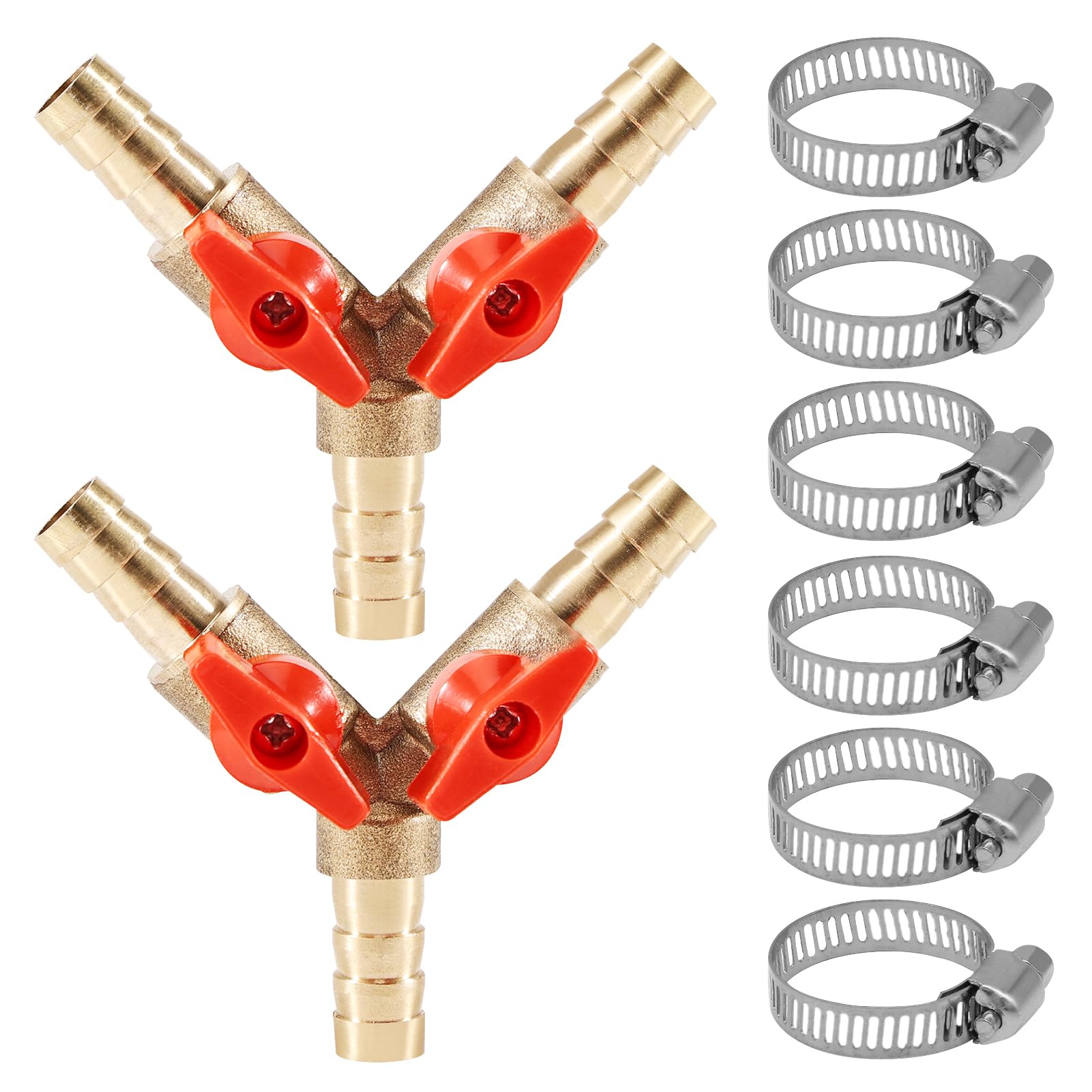 Duokon Raccord De Tuyau 3 Voies 10 Raccords De Tube D'Eau En Forme De T