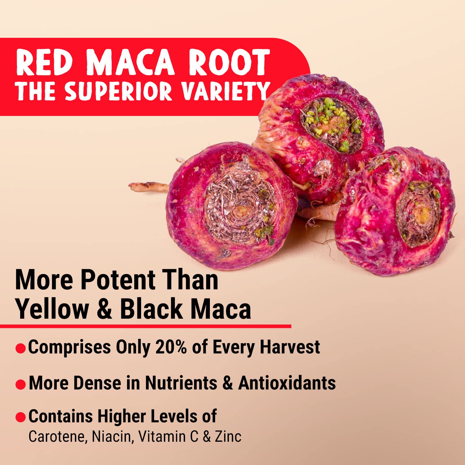 Maju Superfoods Organic Red Maca Root Capsules 120ct - Women Focused Curve Enhancement Nutrition Booster Pills, Gain for Thighs, Powder in Pill Supplement — Amazon image 3