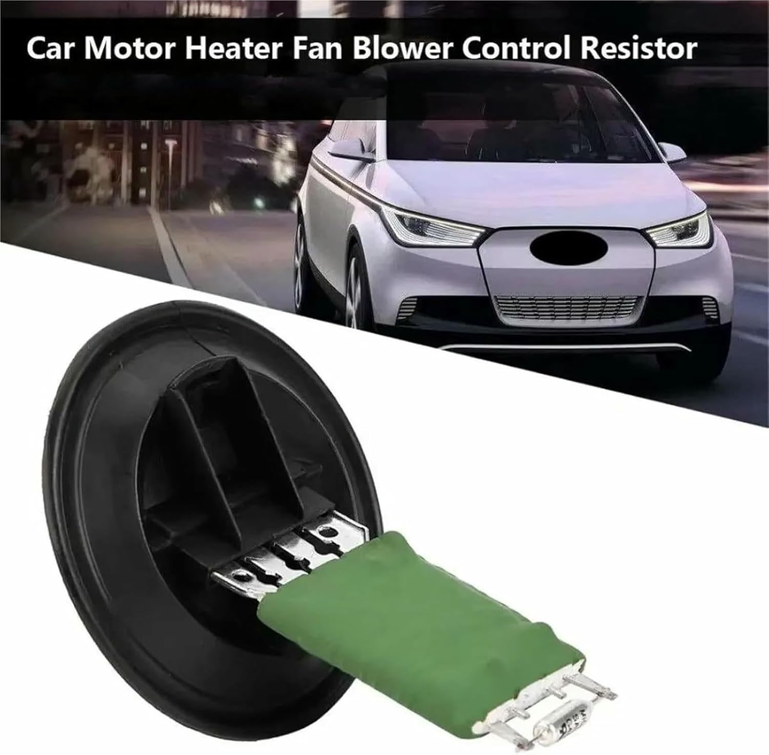 Car Blower Motor Resistor for A1 for 2010-2013 for A2 2000-2005 Car Heater Fan Blower Motor Resistor Radiator Blower Motor Resistor 6Q0959263 6Q0959263A