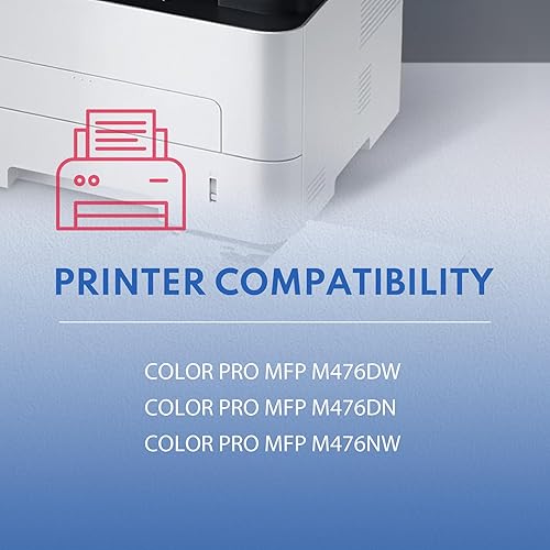 Miniatura 2 de Cartuchos de tóner negros de alto rendimiento 312X (paquete de 2) cartucho de tóner compatible con CF380X de repuesto para impresora HP 312X 312A