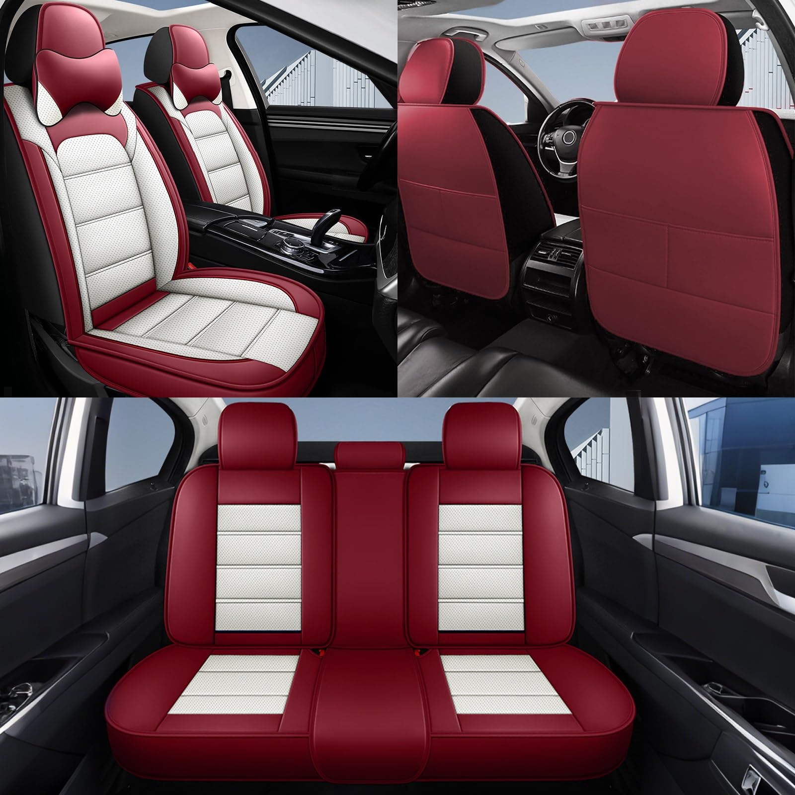 Amazon | トヨタ・bB QNC20型に適用車用シートカバー 5席セット 高級