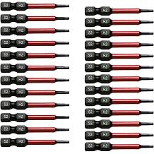 TMAX 25p H2 2mm Hex Allen Wrench 2" Impact Torsion Screwdriver Bit, S2