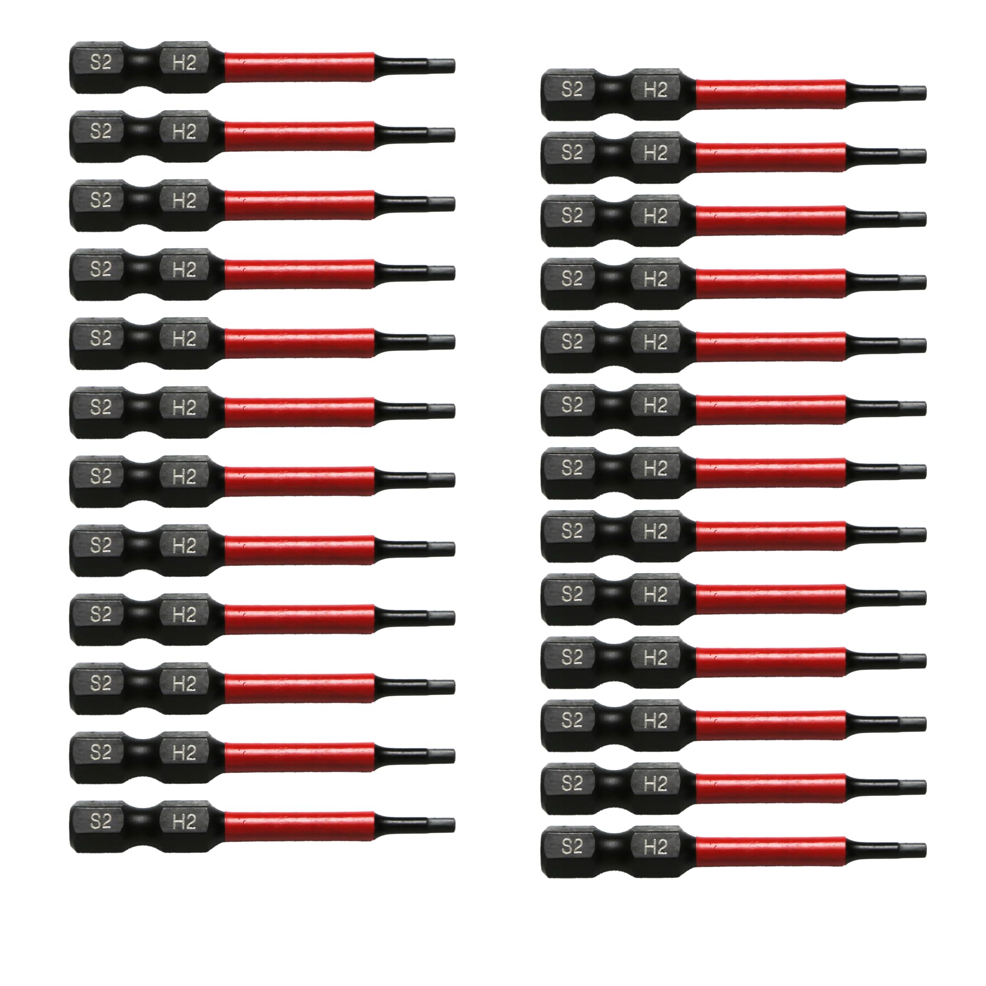 Puntas Allen H2 de torsión de impacto TMAX con vástago hexagonal de alta resistencia