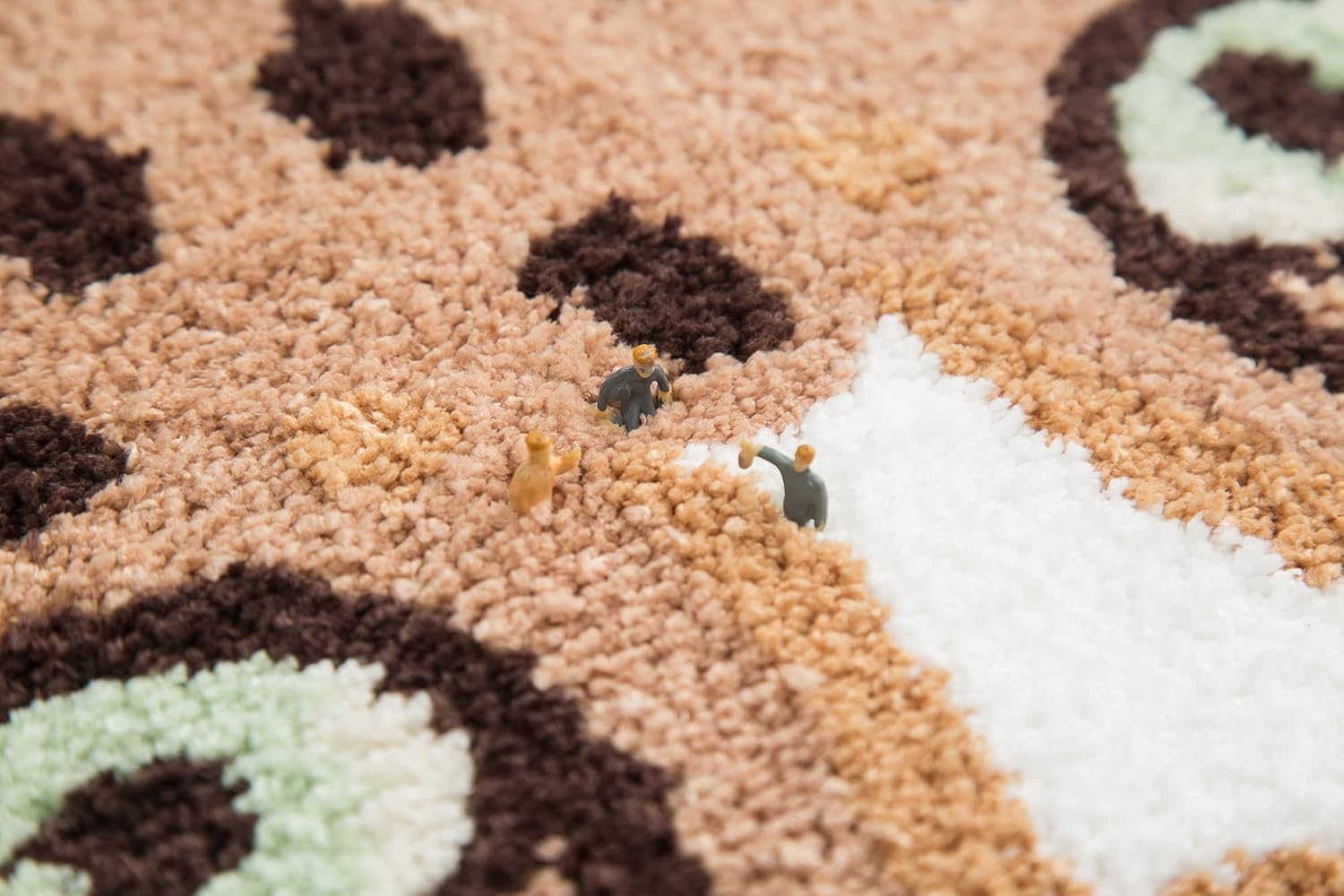 Wildlife Lion Tiger Head Design Small Rug for Bathroom,Bedroom,Home Decor Area Rug,Small Carpet,pet mat, (Cheetah)