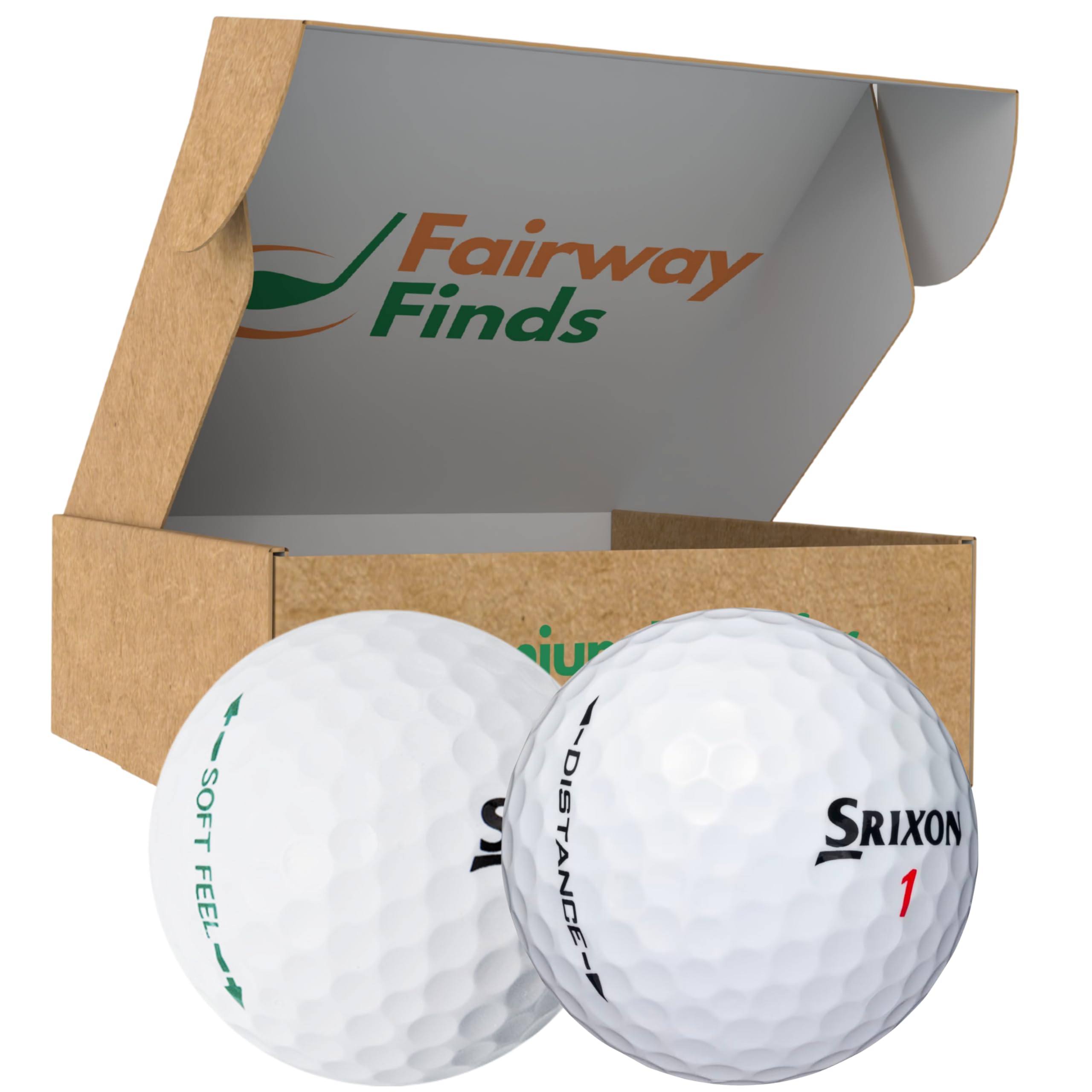 Fairway Finds for Srixon Mix Lake Golf Balls Grade A Pearl 20 Pack