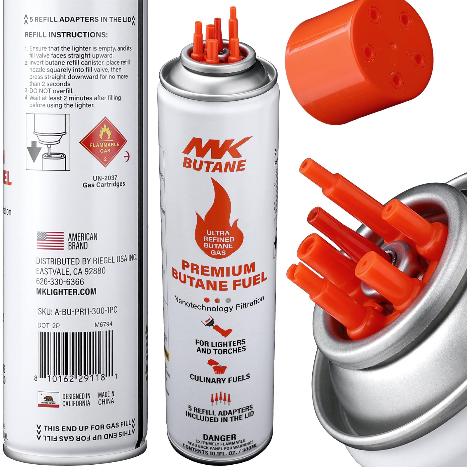 cigarette lighter gas filling near me refill Lucienne Ultra-Refined Butane Fuel Good News MK Lighter Universal Gas Refill