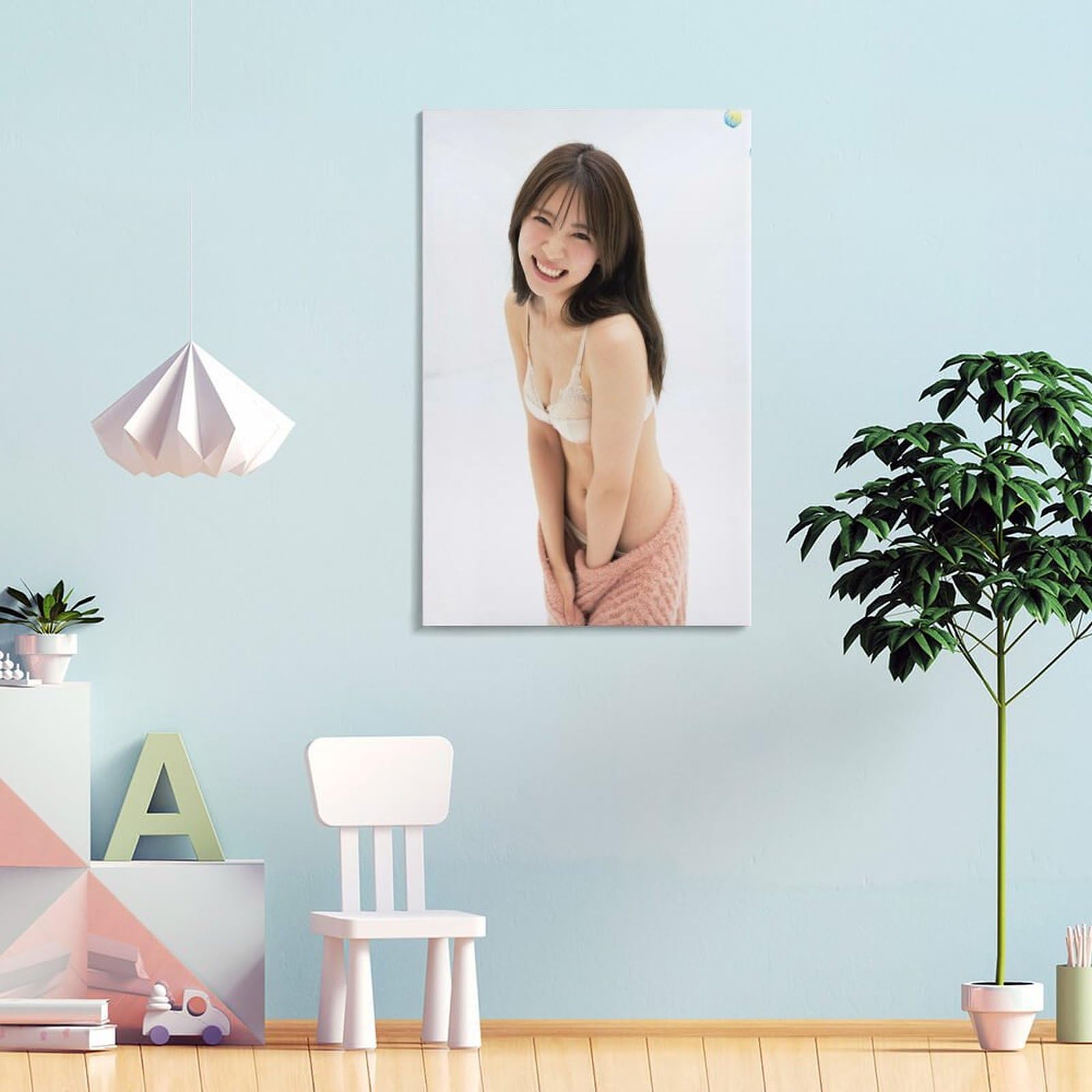Amazon.co.jp: 奈良未遥(NGT48)最新グラビア水着画像ポスター アート