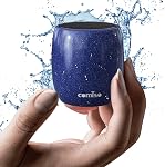 comiso Small Bluetooth Speaker, IPX7 Waterproof Speaker with Robust Bass and Stereo Sound, Wireless Speakers with Hands-Free Call, Portable Speakers for Hiking, Car or Trip