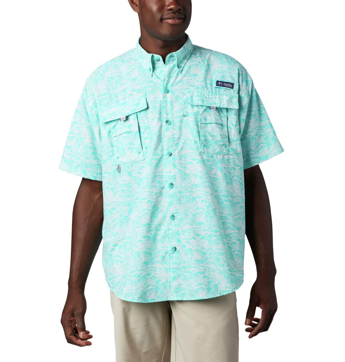Chemise Manches Courtes Columbia Utilizer II Vert