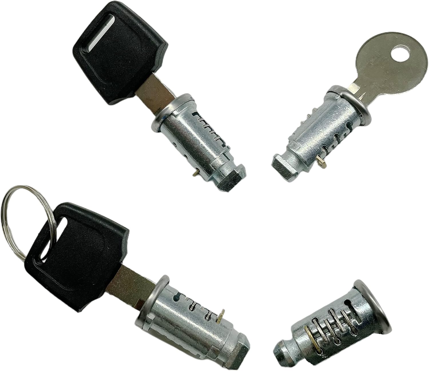 Lock Core for Car Racks System Components,One-Key Lock Cylinders System Compatible for Thule Racks and Accessories,4 Pack Lock Set