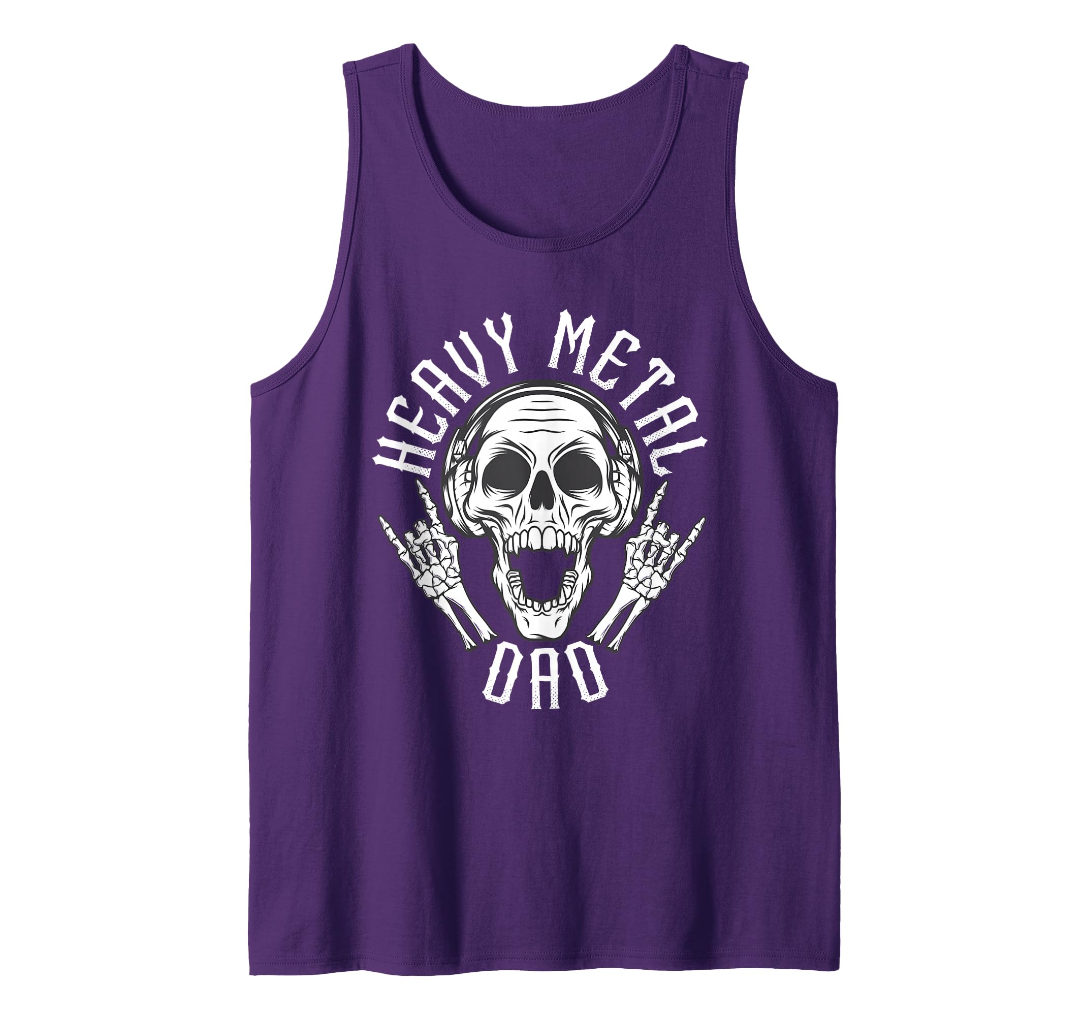 Mens Heavy Metal Dad Shirt, Rock Metalhead Heavy Metal Dad Tank Top