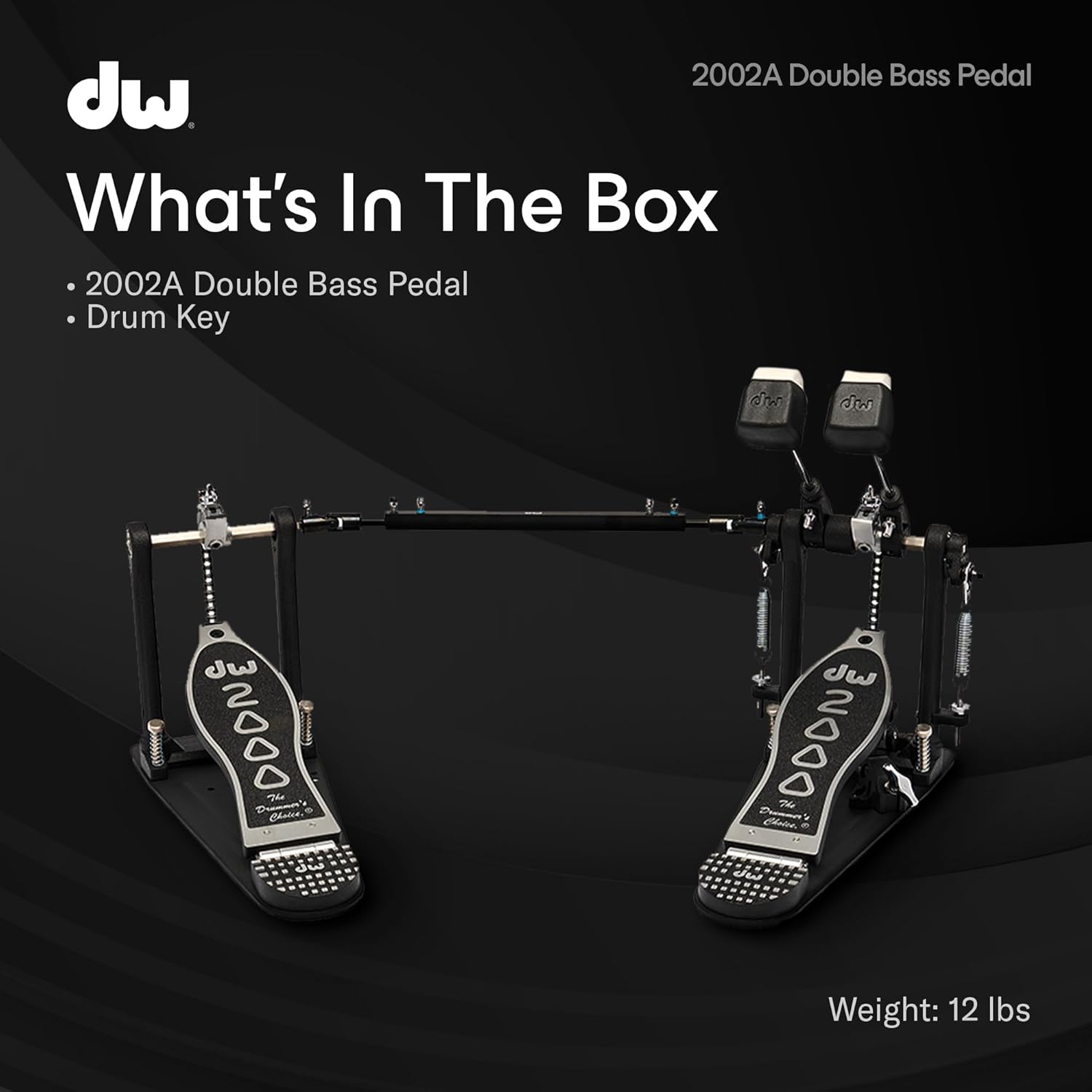 DW 2000 Series Double Bass Pedal