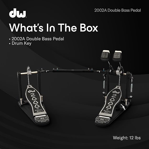 DW 2000 Series Double Bass Pedal