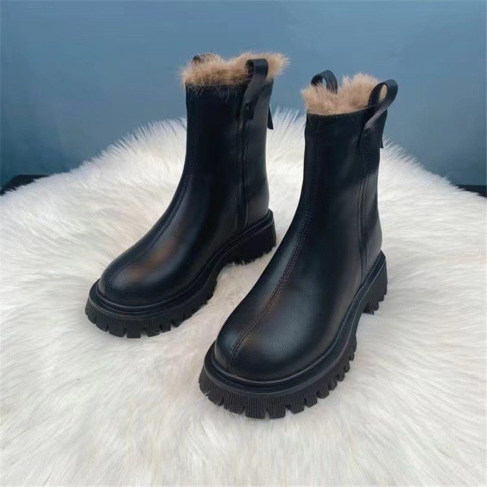 Stivali Donna Invernali Imbottiti Stivali Invernali Donna Stivaletti Neve | Caldo Antiscivolo Stivali da Neve Donna Imbottiti Scarpe da Neve