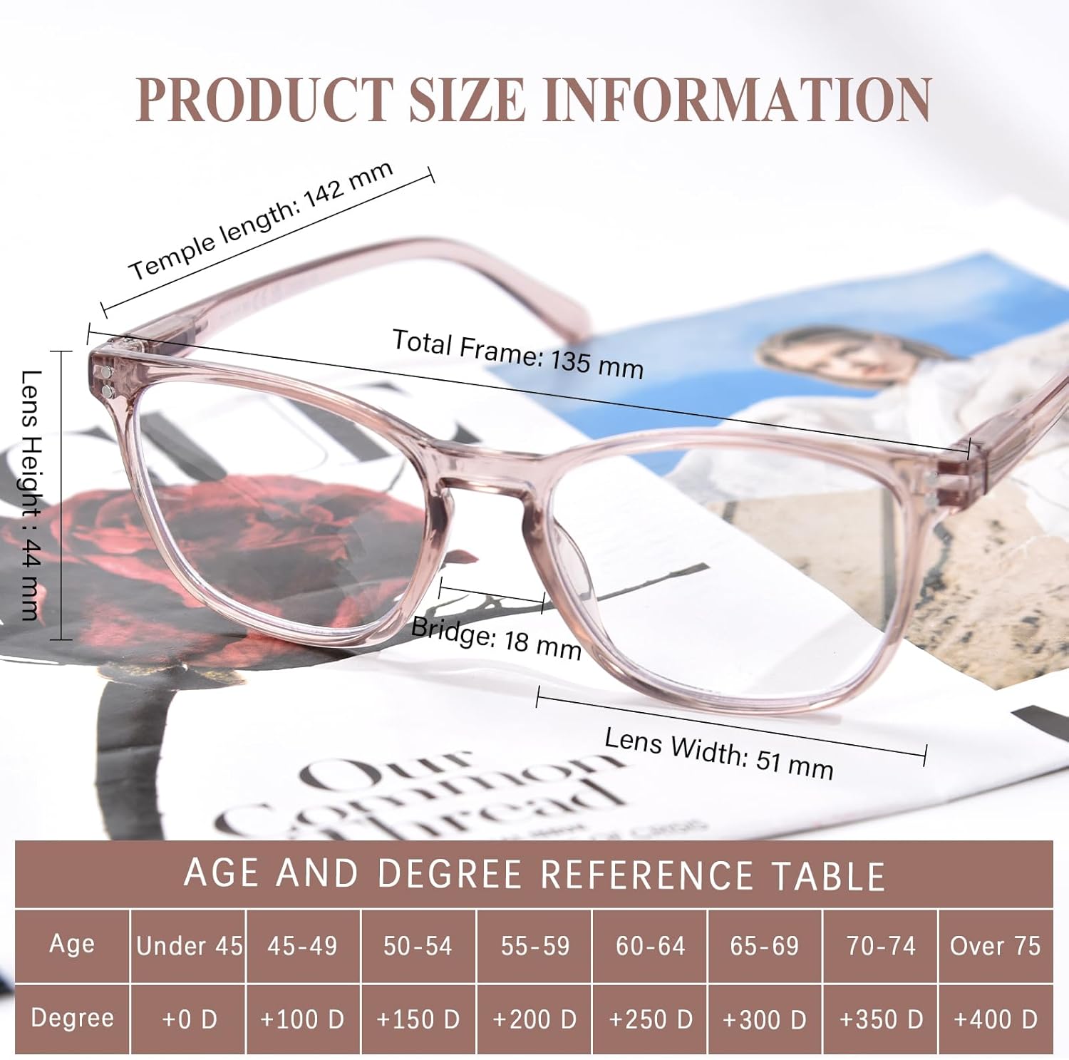 Progressive Multifocus Reading Glasses Women Men Blue Light Blocking Computer Readers Spring Hinges Eyeglasses - Image 5