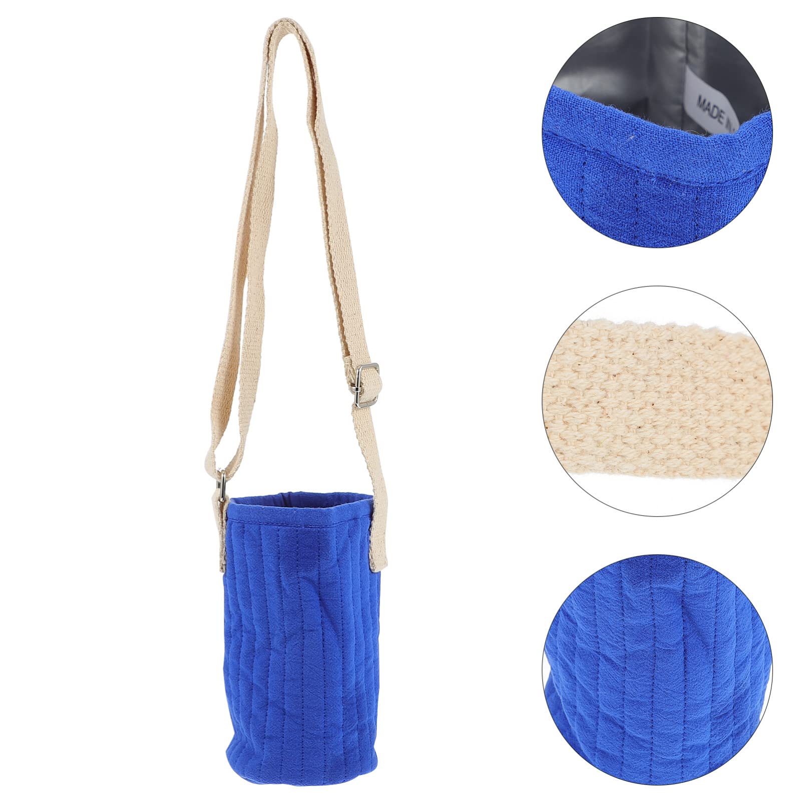 BESPORTBLE Bolsa de taza con portabotellas bolsa con asa para botella de agua water bottle botellero bolsas de viaje portavasos para niños manga de botella lienzo