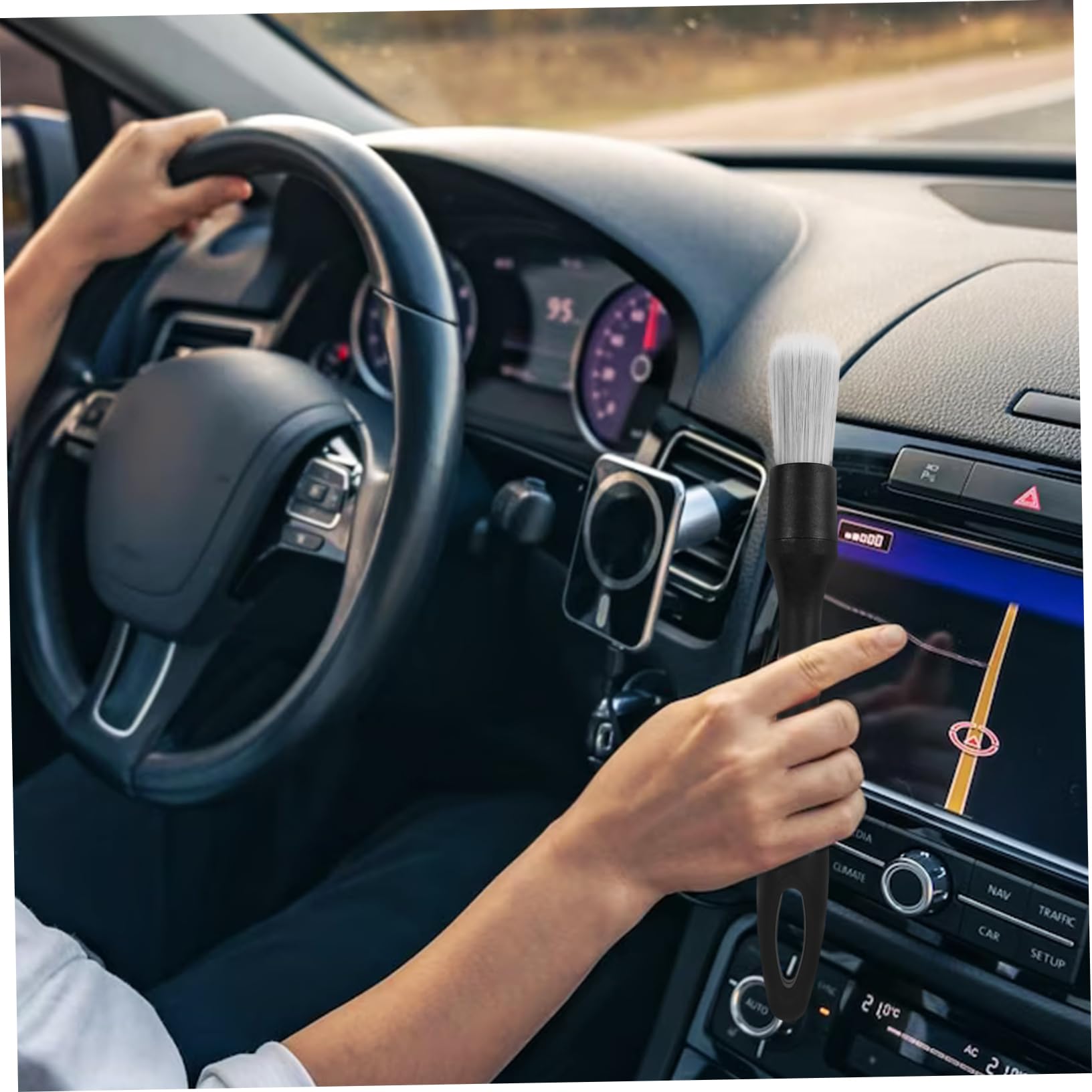 OUNONA 15stücke Teiliges Auto Reinigungsbürsten Innenraum Felgen Und Zugängliche Ergonomisch Vielseitig Und Leicht Zu Reinigen Für Effektive Fahrzeugpflege