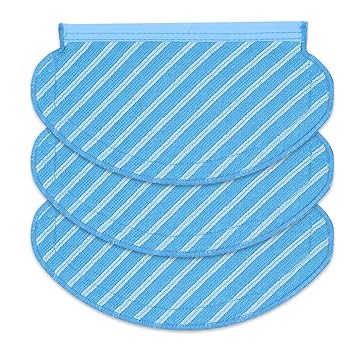 Yeedi Washable Mopping Pads, Compatible vac Station vac max vac vac 2 Robot Vacuum(3 Pieces)