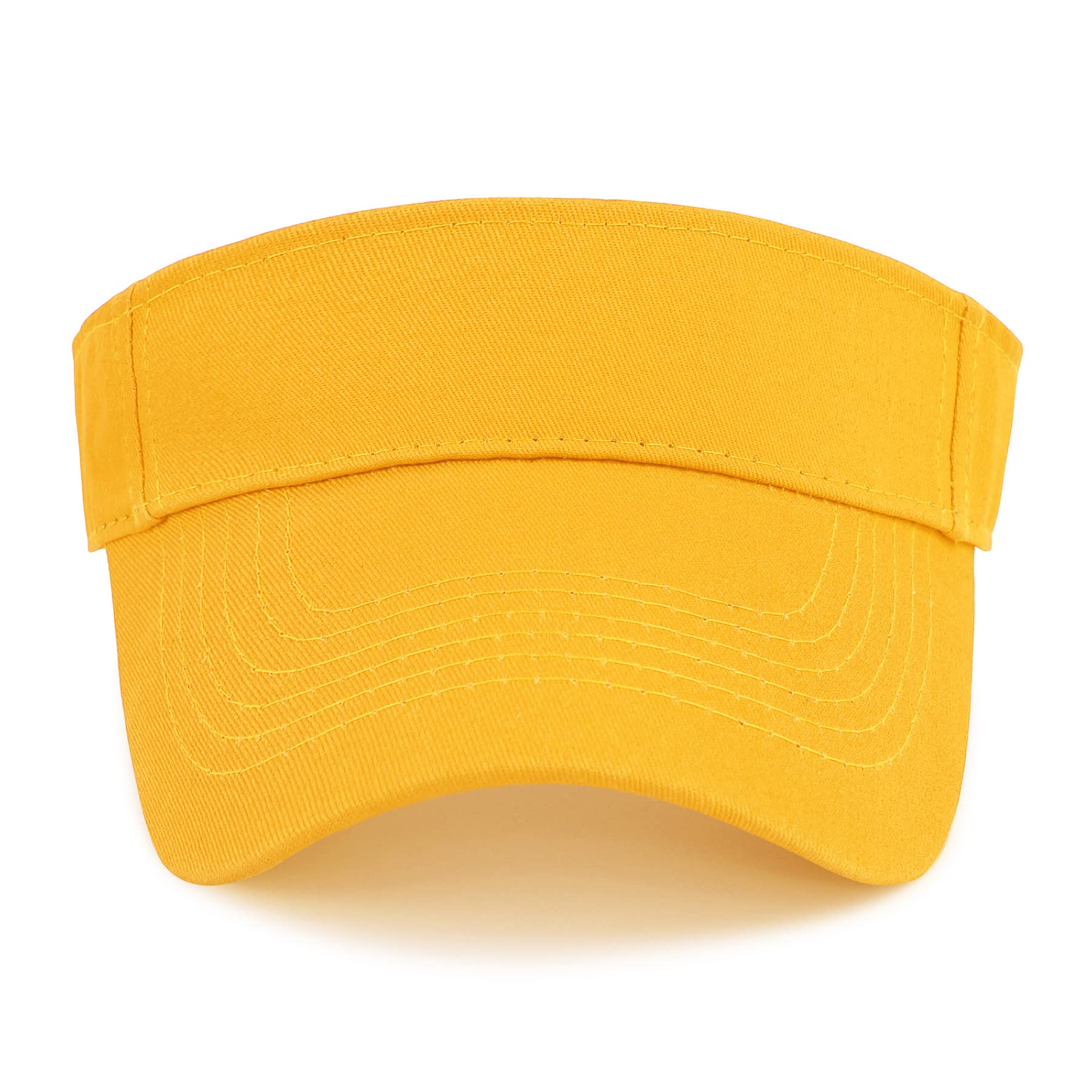 Zando Yellow Visor Hat for Big Kids 8-14 Years Adjustable Halloween Youth Tennis Visor Kids Visors for Girls Boys Golf Visor Caps Sports Kids Volleyball Hat Baseball Cap Yellow 8-14 Years