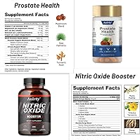 Vista 5 de Men’s Vitality Bundle – Nitric Oxide Booster + Prostate Health Support – Energy, Stamina & Urinary Function