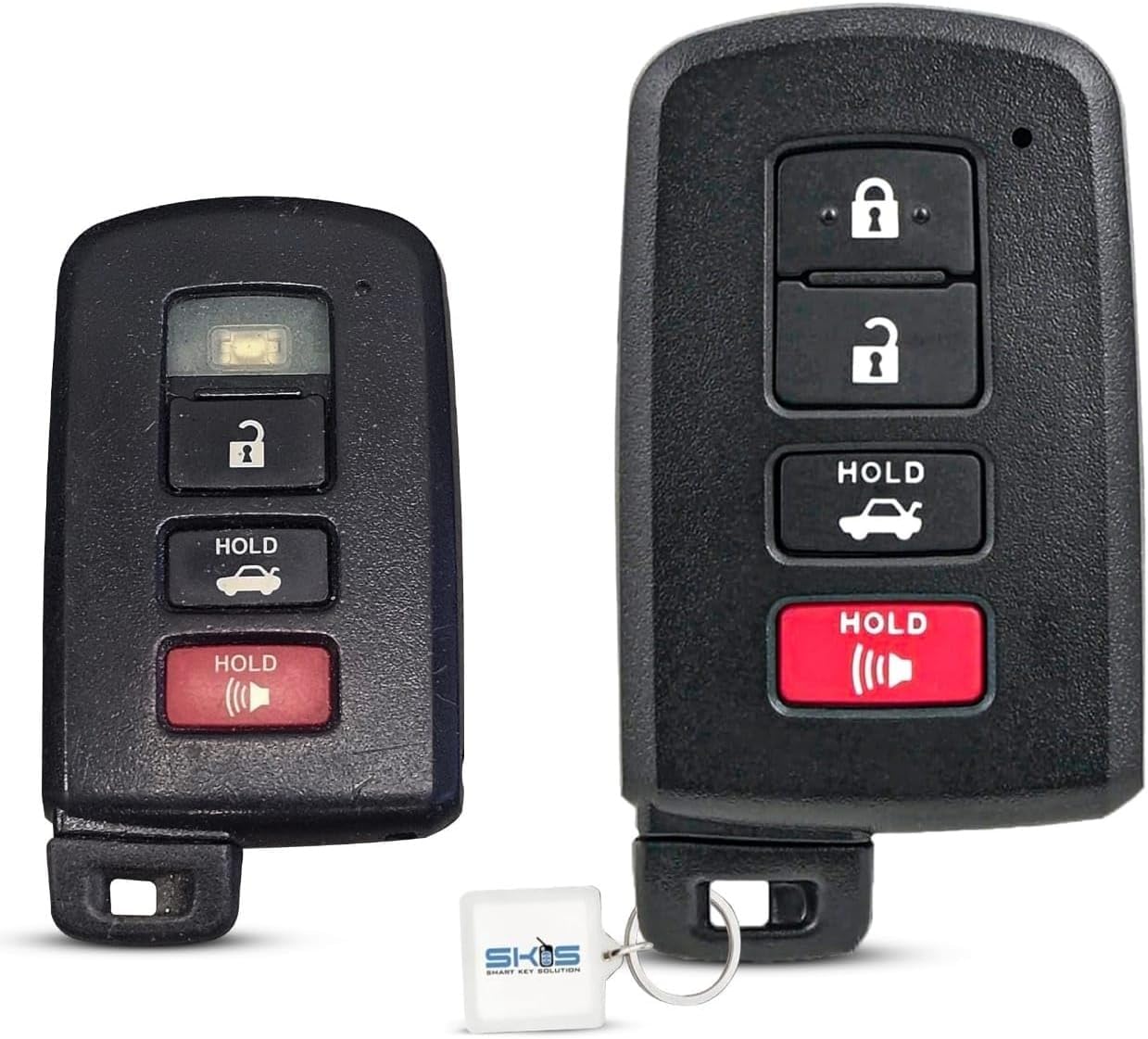 Télécommande Toyota Camry cassée ? Changez votre coque 4 boutons - 7
